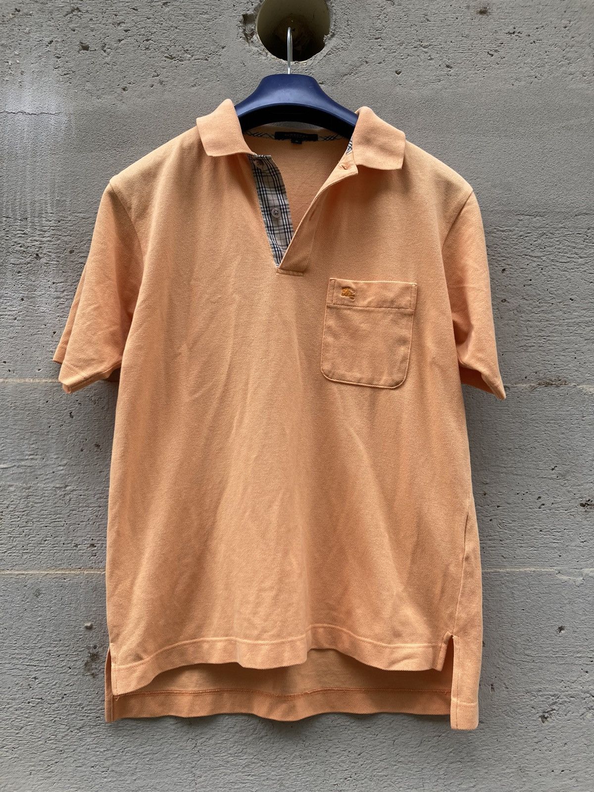 Burberry ORANGE POLO SHIRT Size US M / EU 48-50 / 2 - 1 Thumbnail