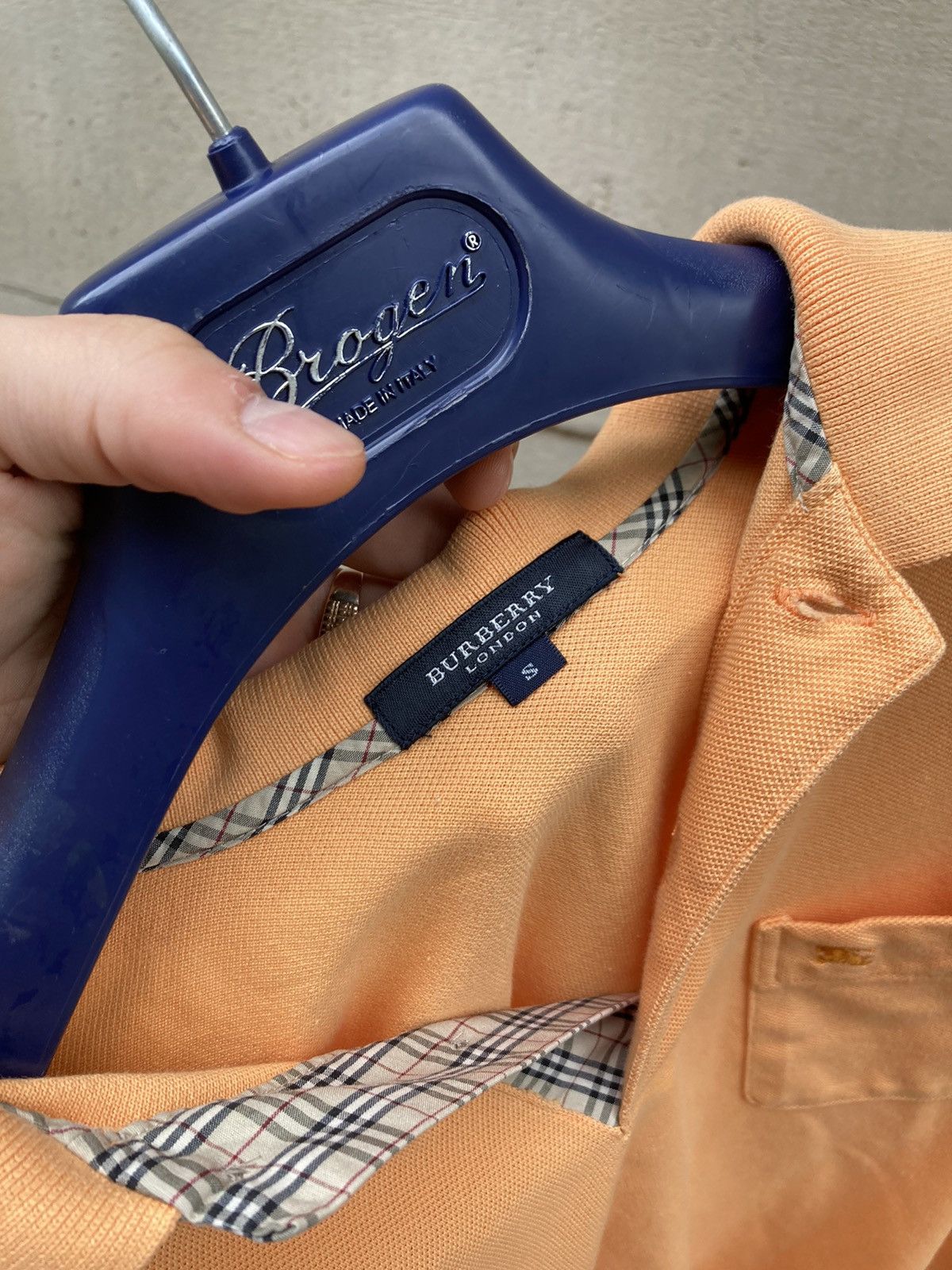 Burberry ORANGE POLO SHIRT Size US M / EU 48-50 / 2 - 6 Thumbnail