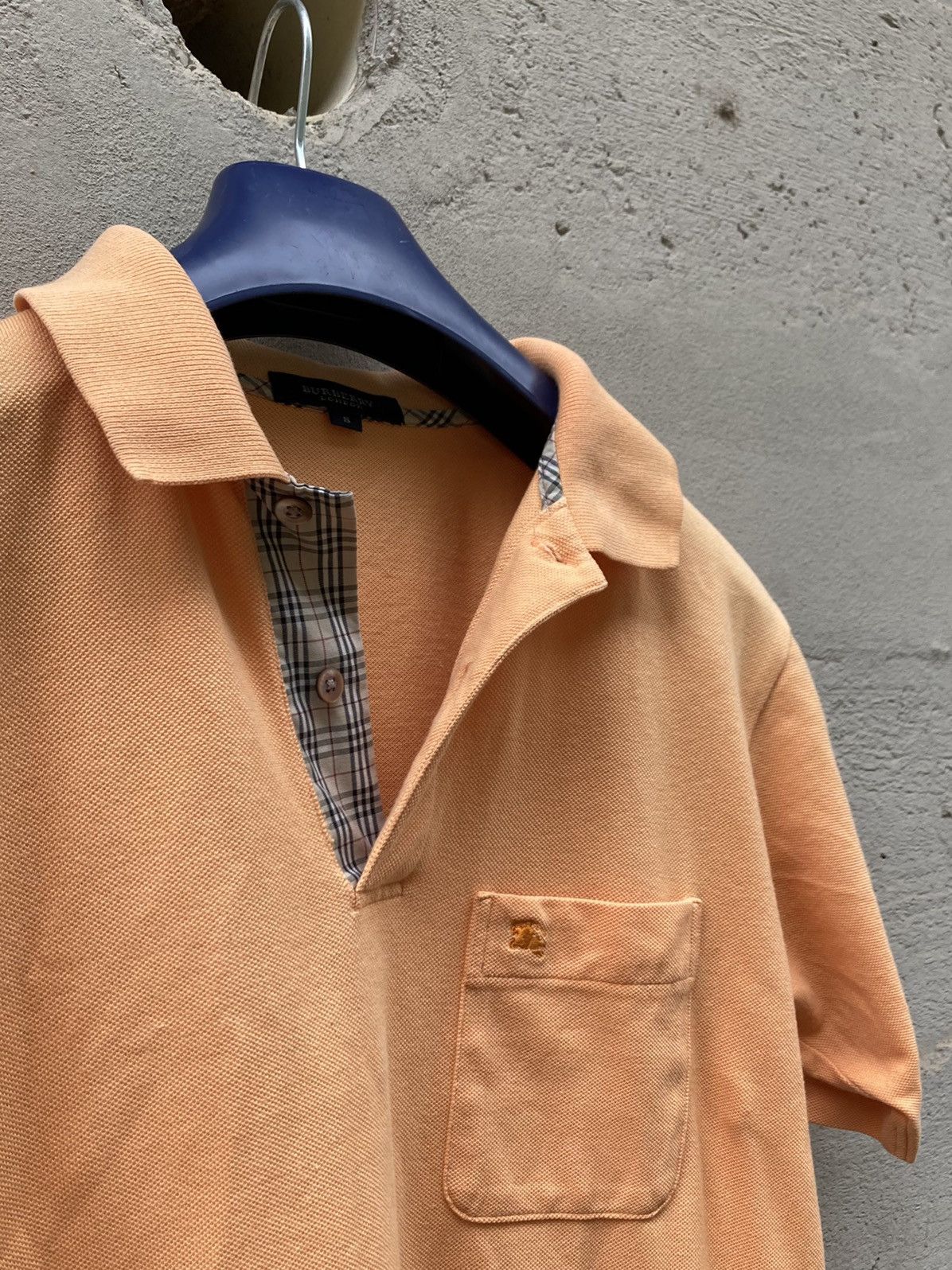 Burberry ORANGE POLO SHIRT Size US M / EU 48-50 / 2 - 2 Thumbnail