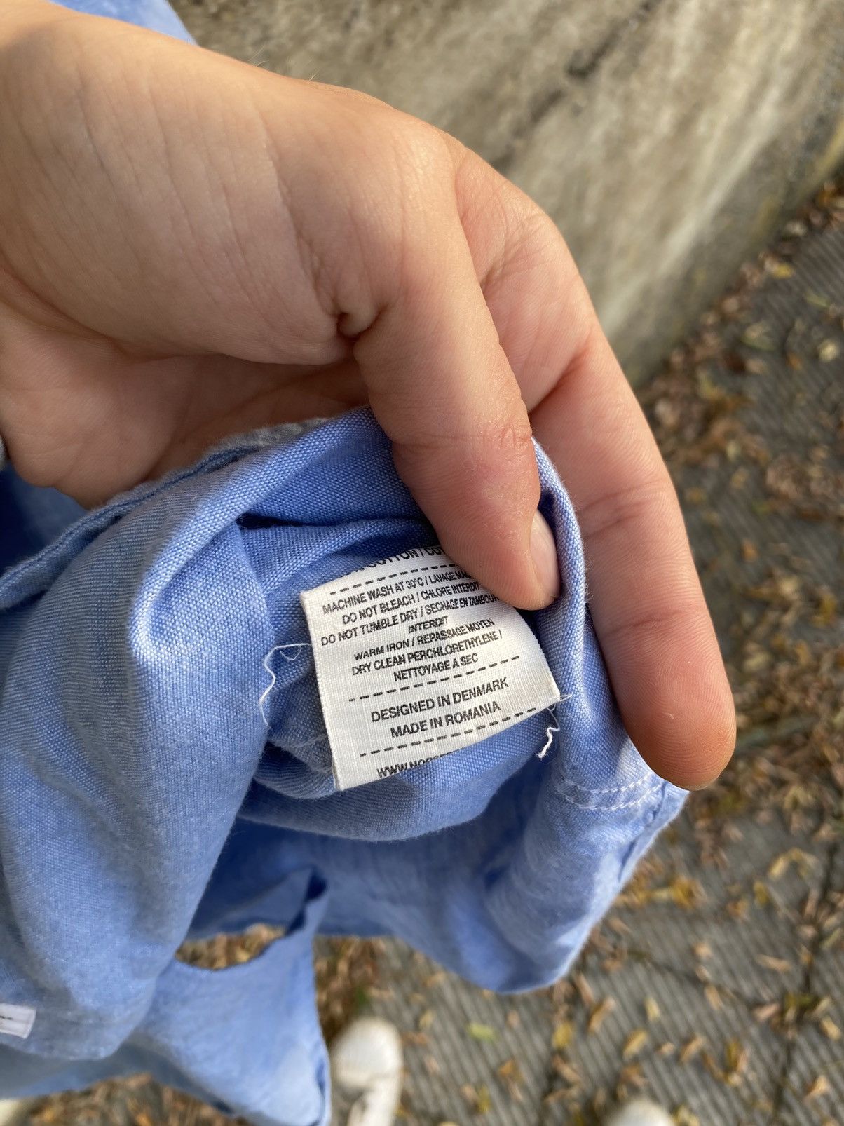 Norse Projects CASUAL SHIRT BLUE Size US L / EU 52-54 / 3 - 8 Thumbnail