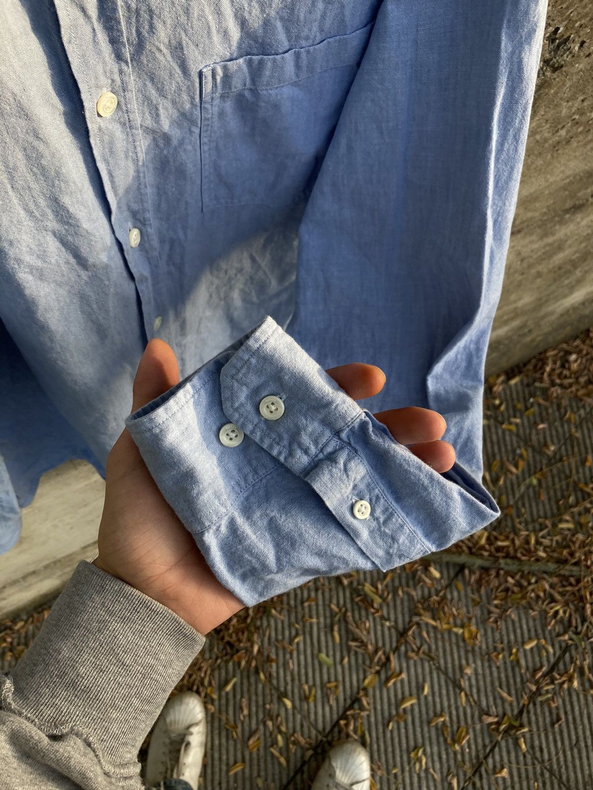 Norse Projects CASUAL SHIRT BLUE Size US L / EU 52-54 / 3 - 4 Thumbnail