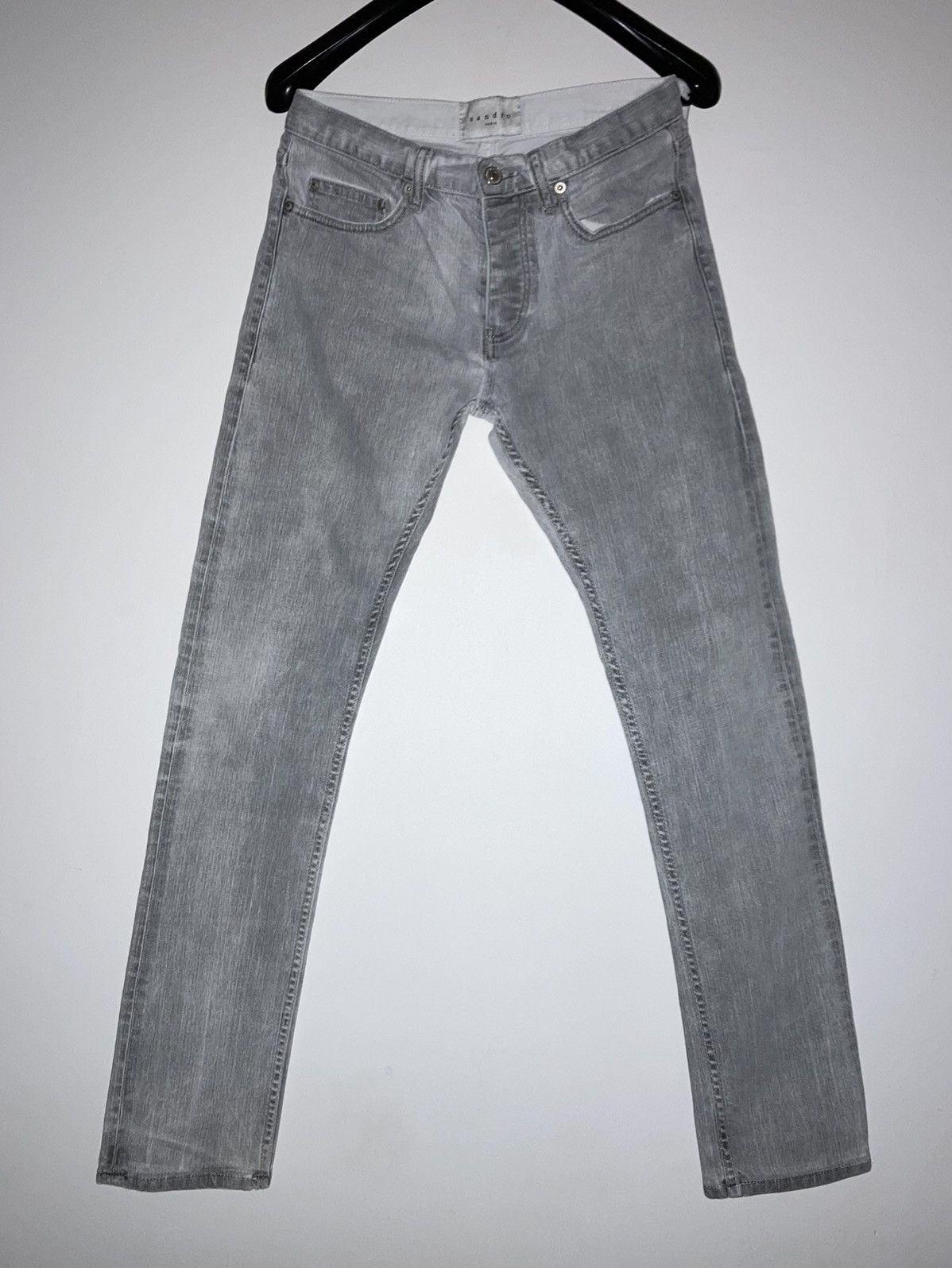 Sandro DROIT GRAPHITE JEANS Size US 29 - 1 Thumbnail