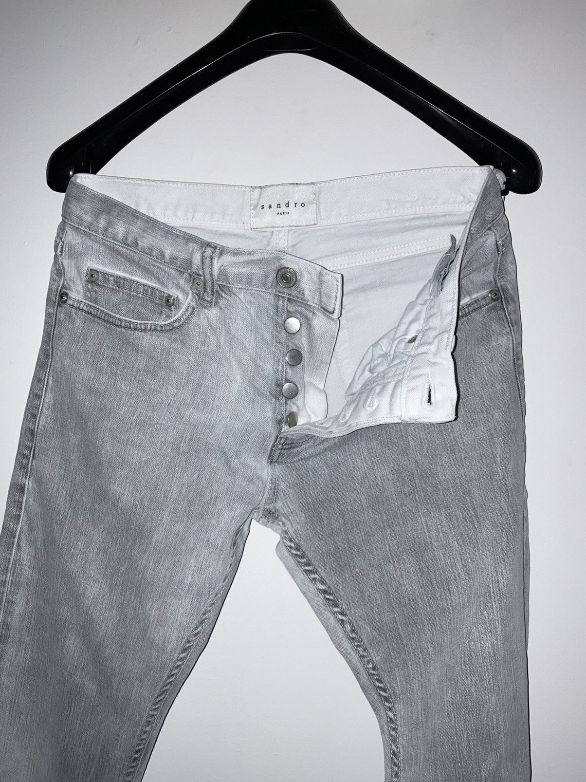 Sandro DROIT GRAPHITE JEANS Size US 29 - 3 Thumbnail