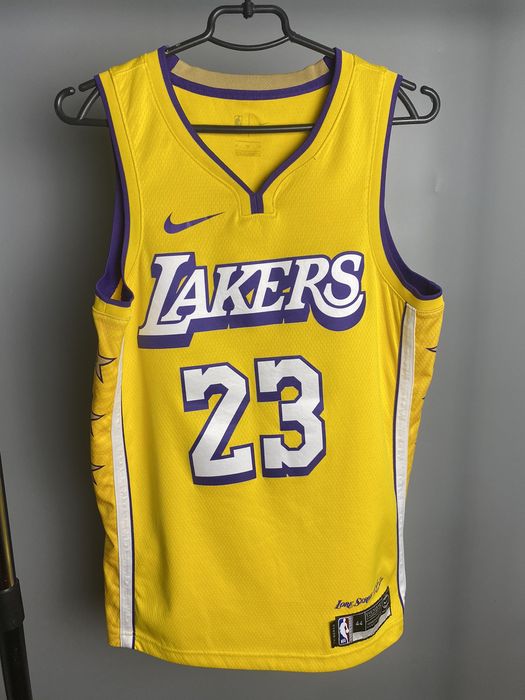 Nike NBA Lebron James LA Lakers #23 Jersey Size 48 Black