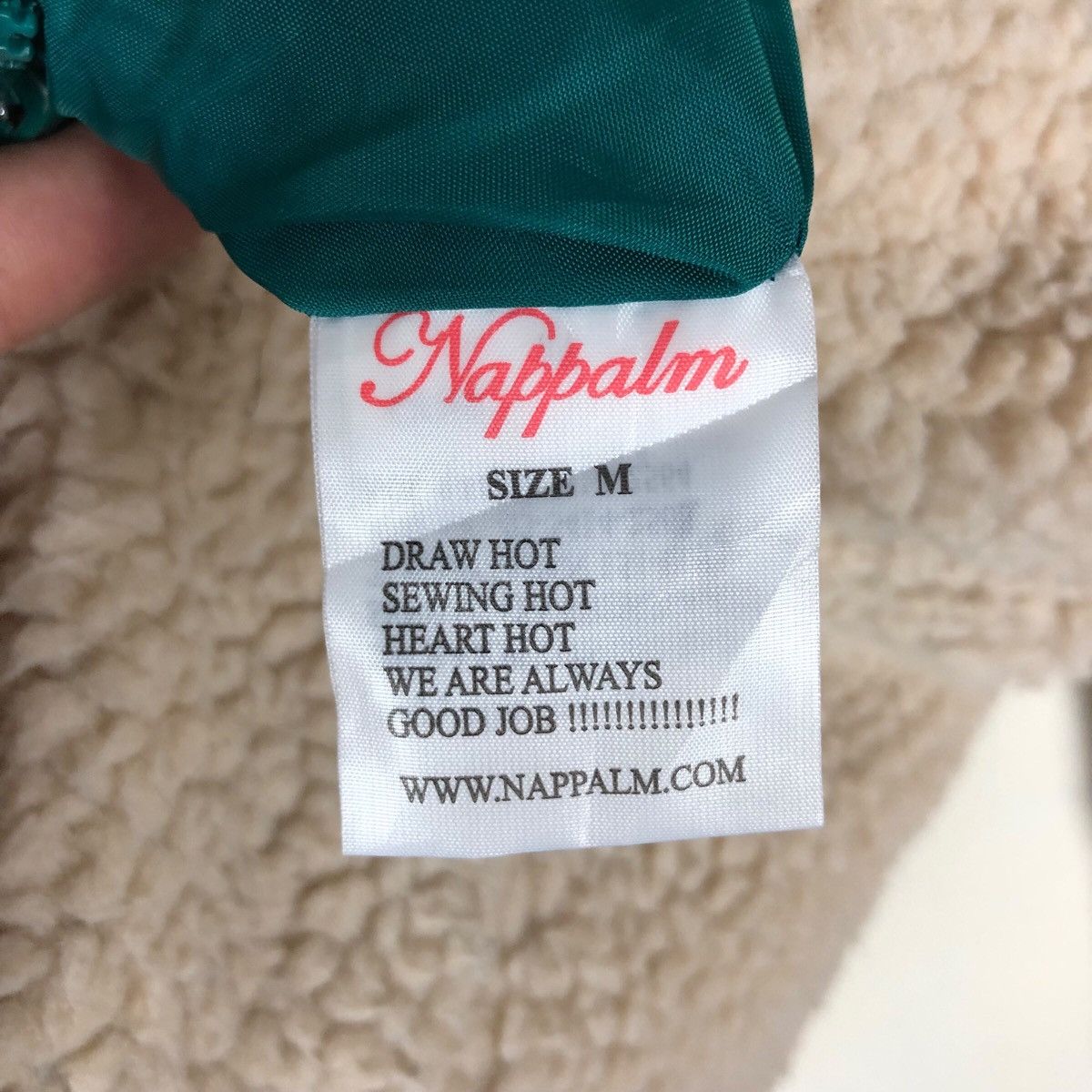 Japanese Brand Japanese Brand Nappalm Inc Sherpa Reversible Pile Jacket Size US M / EU 48-50 / 2 - 12 Thumbnail