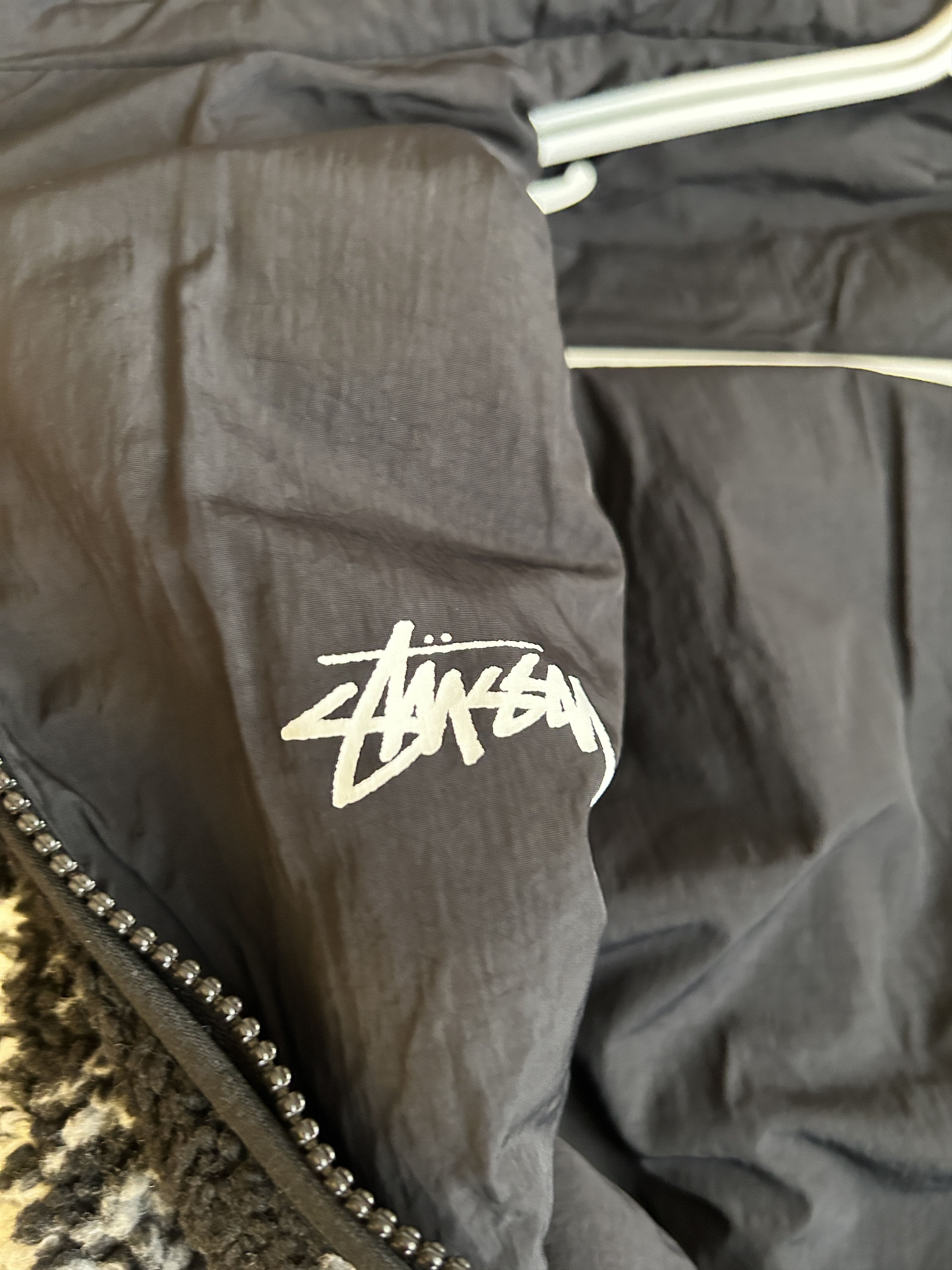 Stussy Stussy DRAGON SHERPA JACKET Holiday 2022 Reversible - Black Size US M / EU 48-50 / 2 - 3 Thumbnail