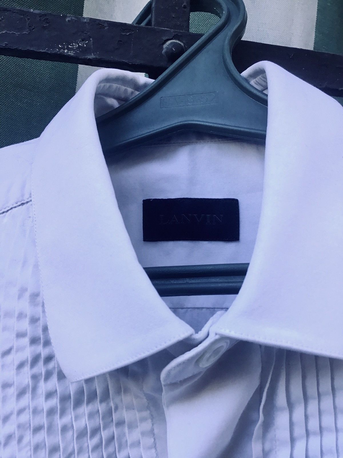 Lanvin LANVIN CUFFLINK JABOT SHIRT WHITE Size US S / EU 44-46 / 1 - 6 Thumbnail