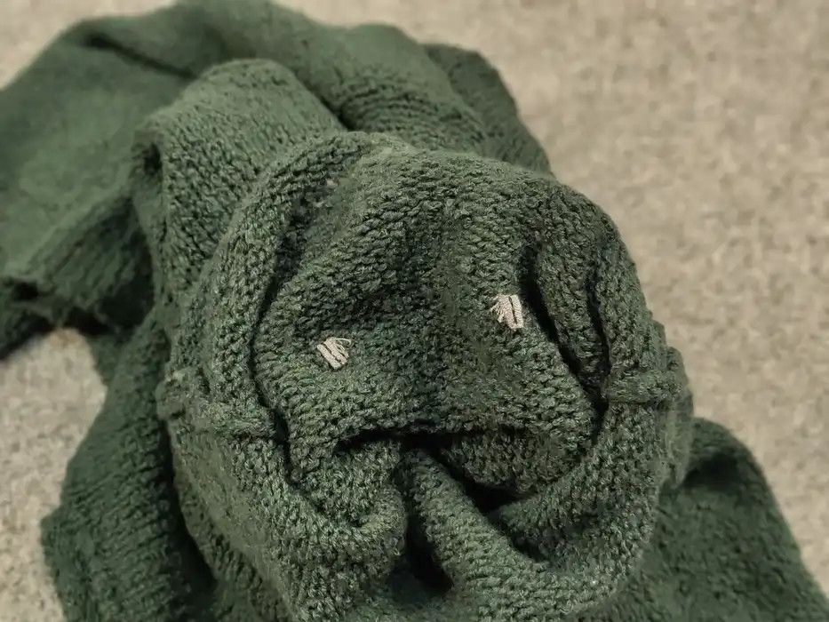 Transit Transit Par Such Design Green Wool Knit Long Sleeve Sweater Size M / US 6-8 / IT 42-44 - 8 Thumbnail