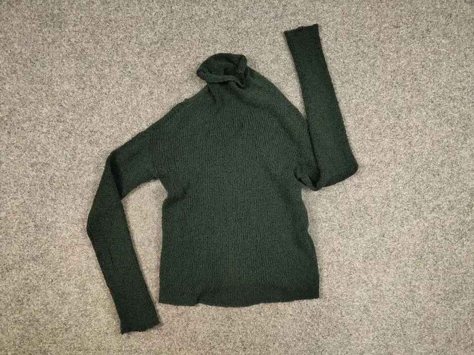 Transit Transit Par Such Design Green Wool Knit Long Sleeve Sweater Size M / US 6-8 / IT 42-44 - 6 Thumbnail
