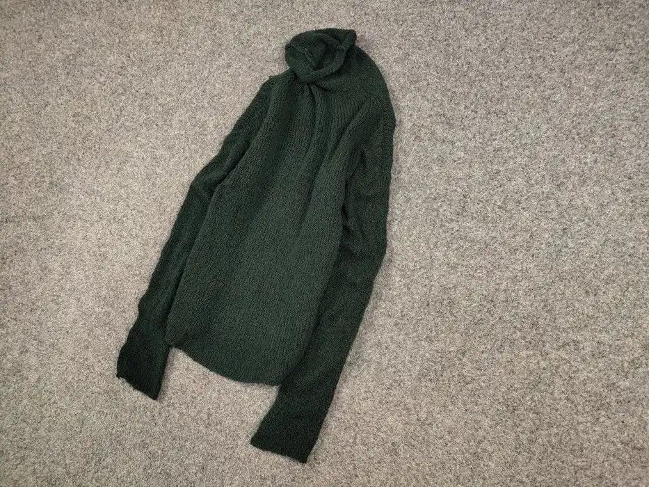 Transit Transit Par Such Design Green Wool Knit Long Sleeve Sweater Size M / US 6-8 / IT 42-44 - 2 Thumbnail