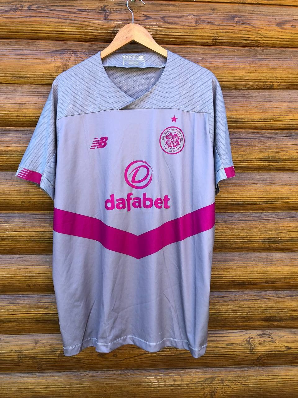 New Balance CELTIC FOOTBALL SHIRT SOCCER JERSEY NEW BALANCE Size US XXL / EU 58 / 5 - 1 Thumbnail