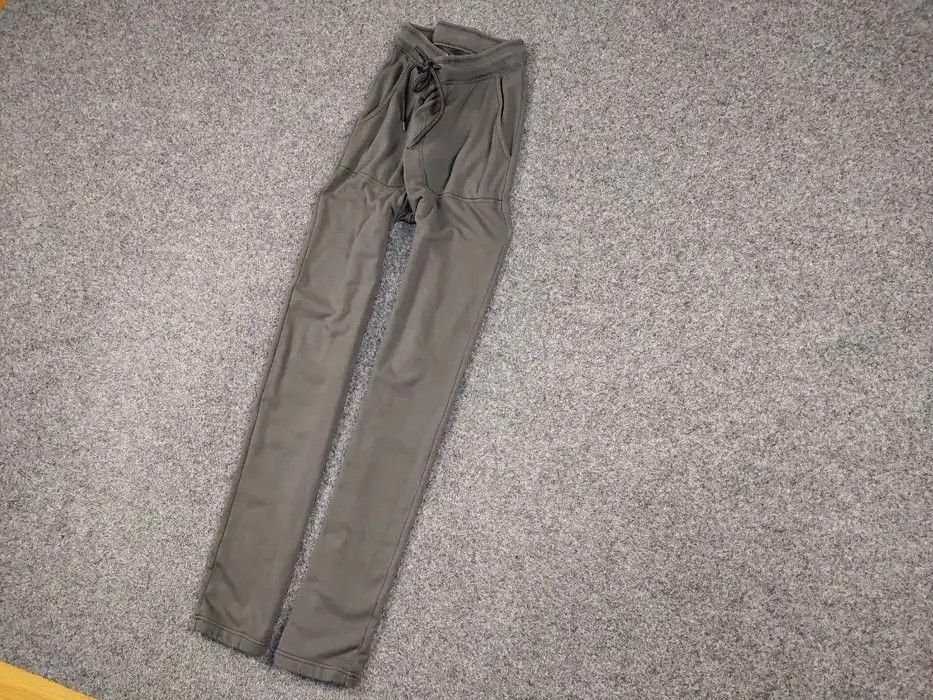 Japanese Brand Juvia Design Portugal Casual Men's Gray Sweat Trousers Pants Size US 34 / EU 50 - 2 Thumbnail