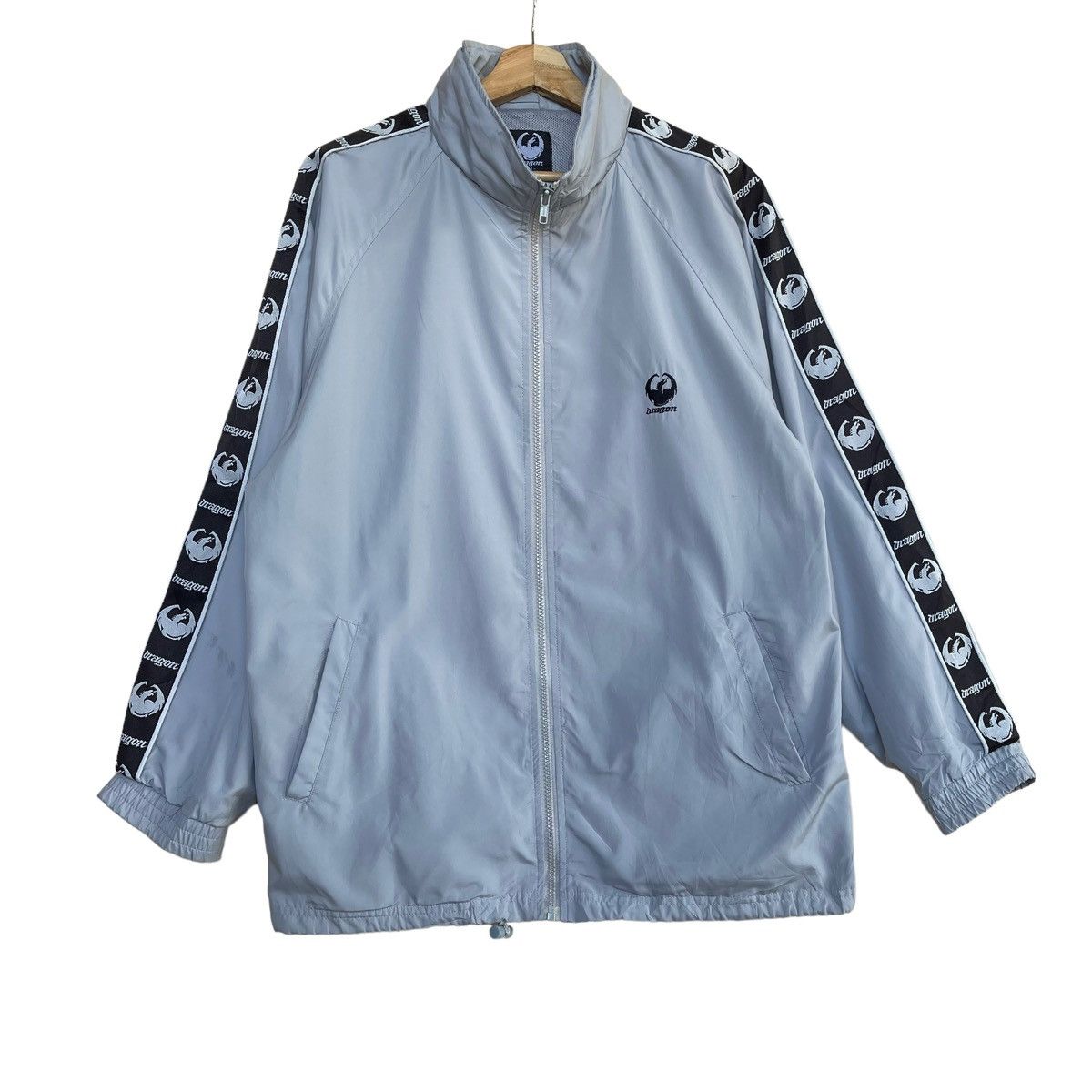 Vintage Vintage Dragon Skaterboards Zipper Light Jacket Size M Size US M / EU 48-50 / 2 - 1 Thumbnail
