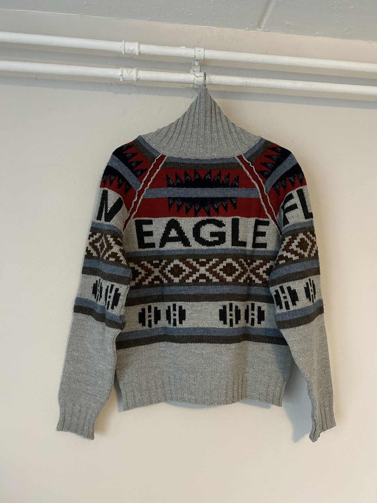Dolce & Gabbana ‘Fly High Like an Eagle’ Knit Turtleneck Size US S / EU 44-46 / 1 - 2 Thumbnail