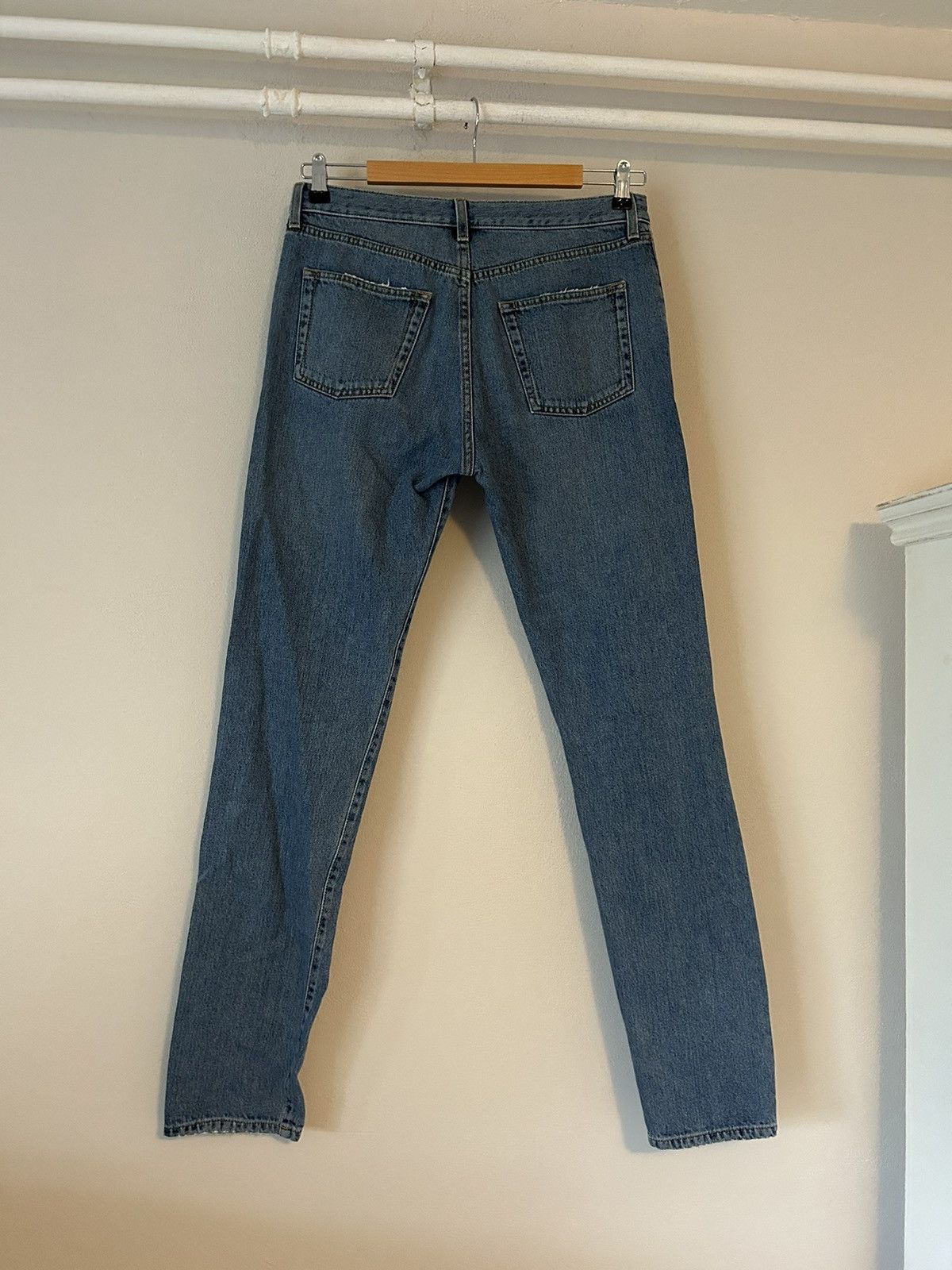 Saint Laurent Paris Destroyed Knee D14 M/SL-LW Jeans Size US 31 - 4 Thumbnail
