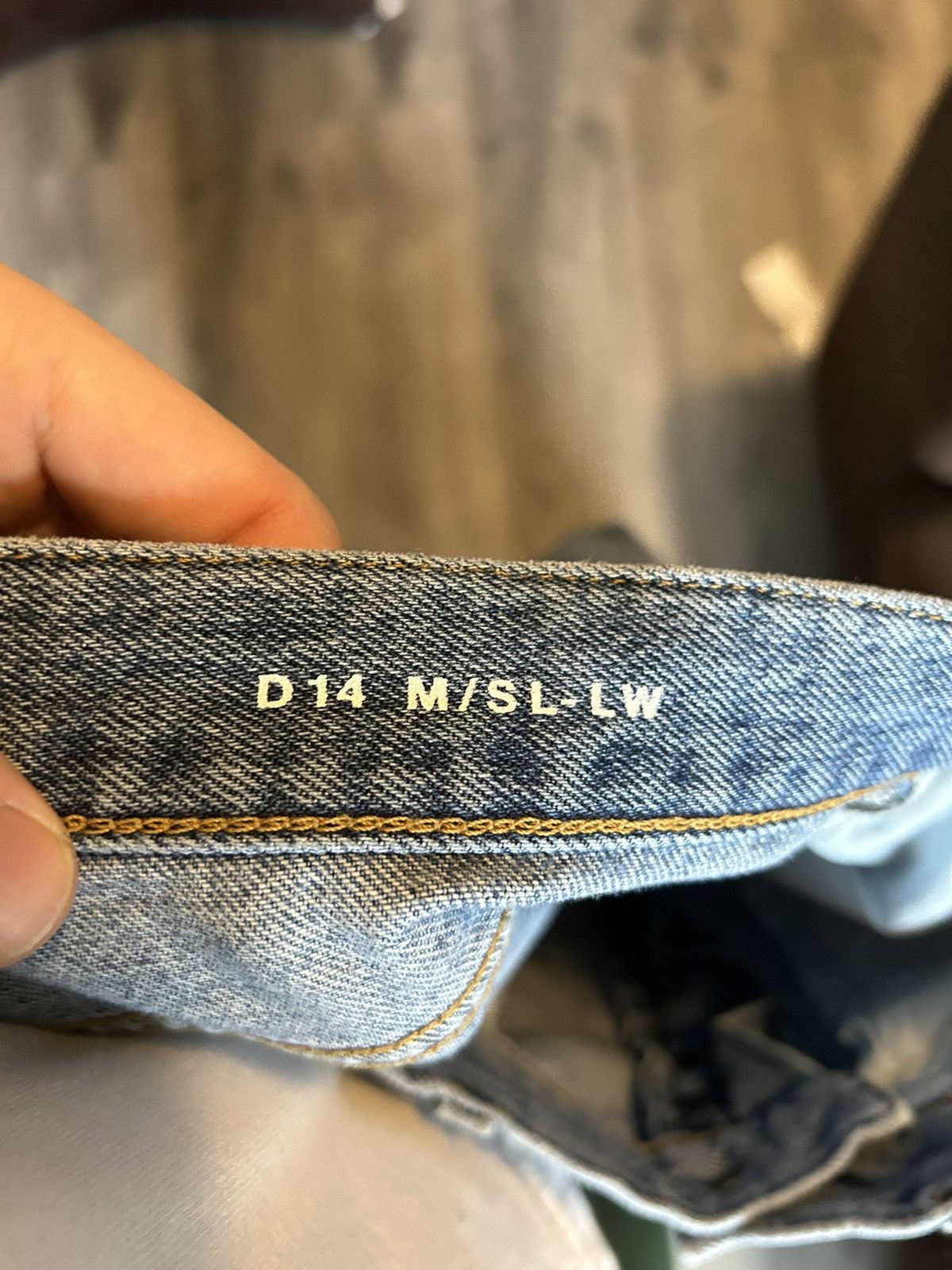 Saint Laurent Paris Destroyed Knee D14 M/SL-LW Jeans Size US 31 - 6 Thumbnail
