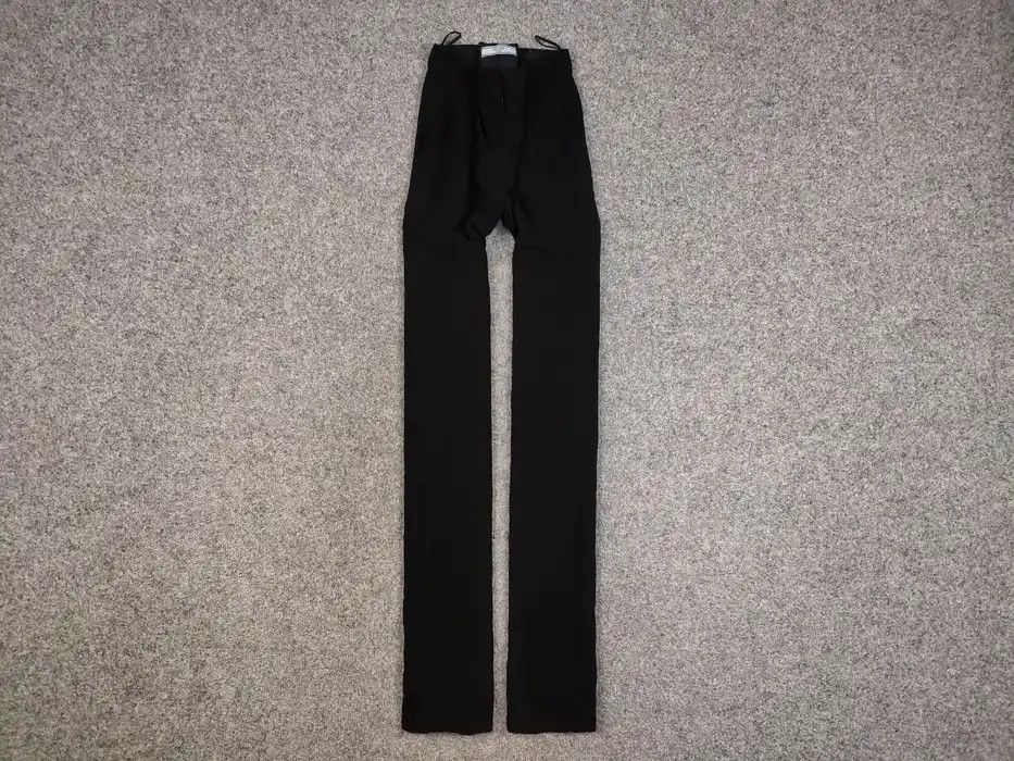 Prada Prada Women's Black Acetate Casual Trouser Pants Size 36" / US 14 / IT 50 - 1 Thumbnail