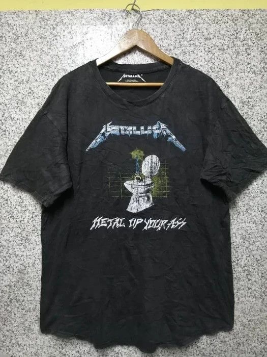 Band Tees × Metallica × Vintage METALLICA METAL UP YOUR ASS TSHIRTS VERY RARE Size US M / EU 48-50 / 2 - 1 Thumbnail