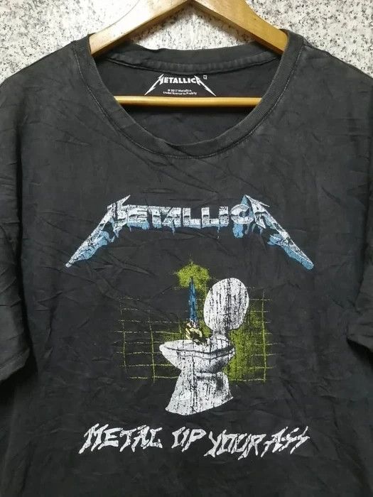 Band Tees × Metallica × Vintage METALLICA METAL UP YOUR ASS TSHIRTS VERY RARE Size US M / EU 48-50 / 2 - 3 Thumbnail