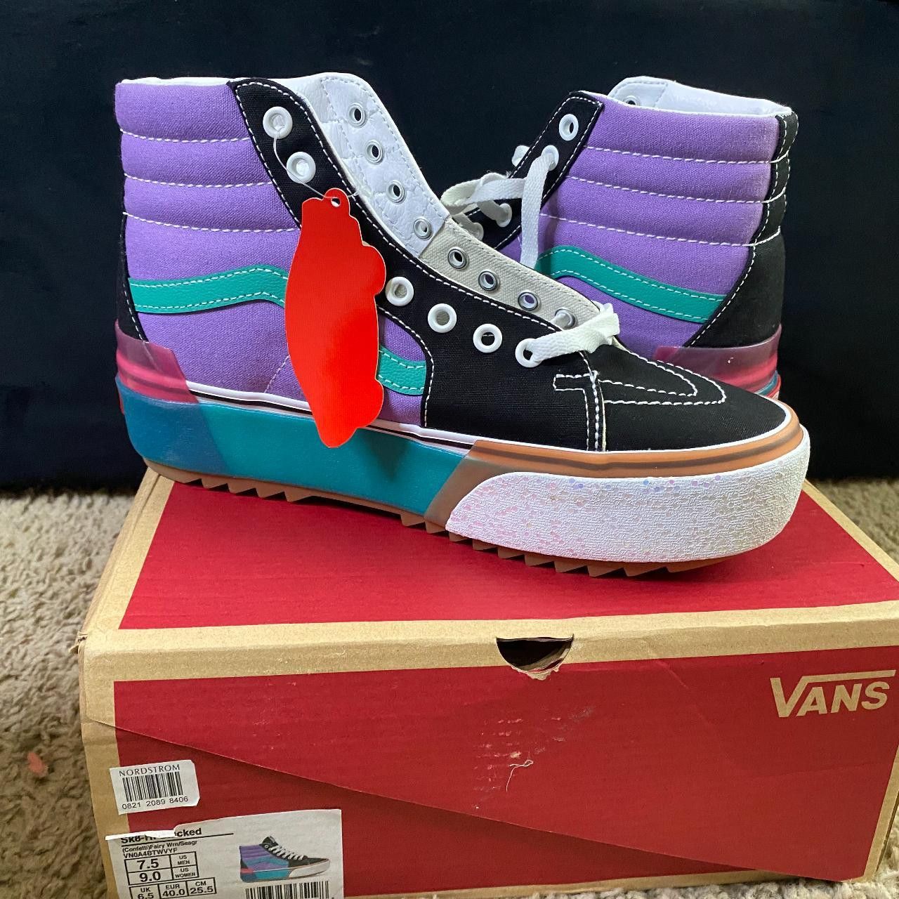 Vans VANS SK8HI STACKED "CONFETTI" Grailed