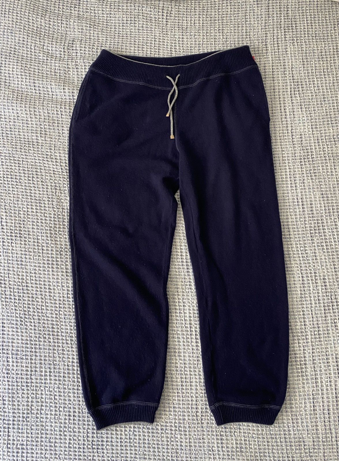 Brunello Cucinelli × Designer Brunello Cucinelli Cashmere Drawstring Sweatpants track pan Size US 40 / EU 56 - 2 Thumbnail