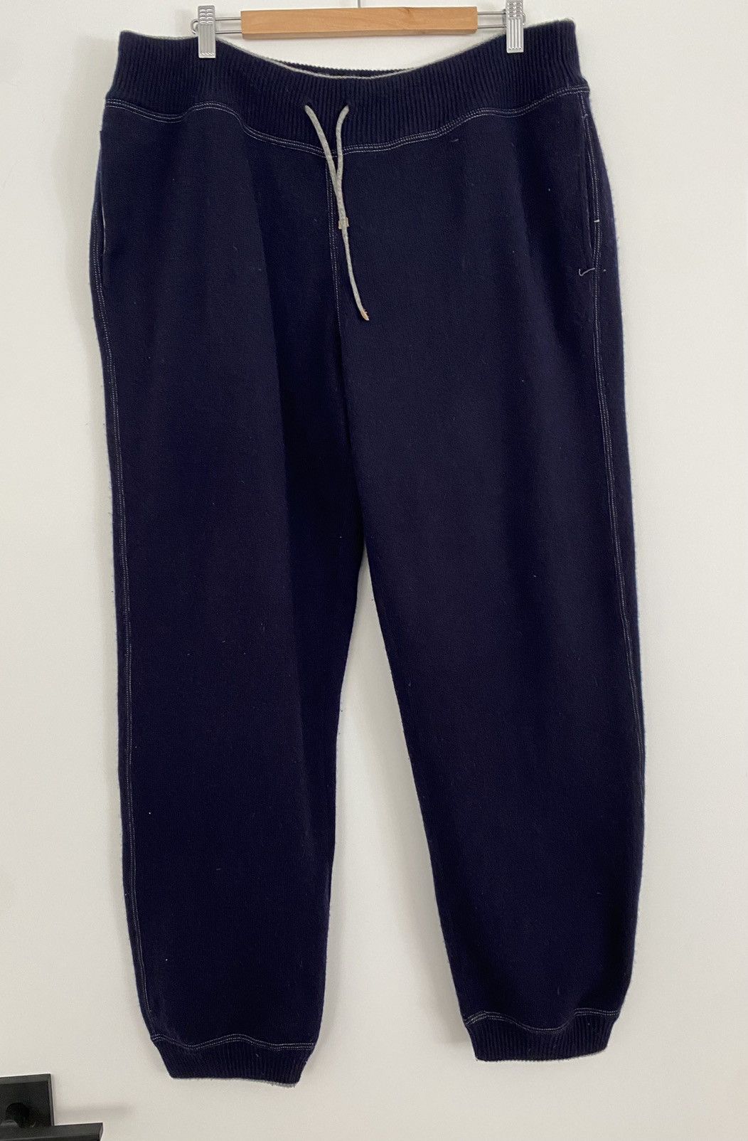 Brunello Cucinelli × Designer Brunello Cucinelli Cashmere Drawstring Sweatpants track pan Size US 40 / EU 56 - 20 Thumbnail