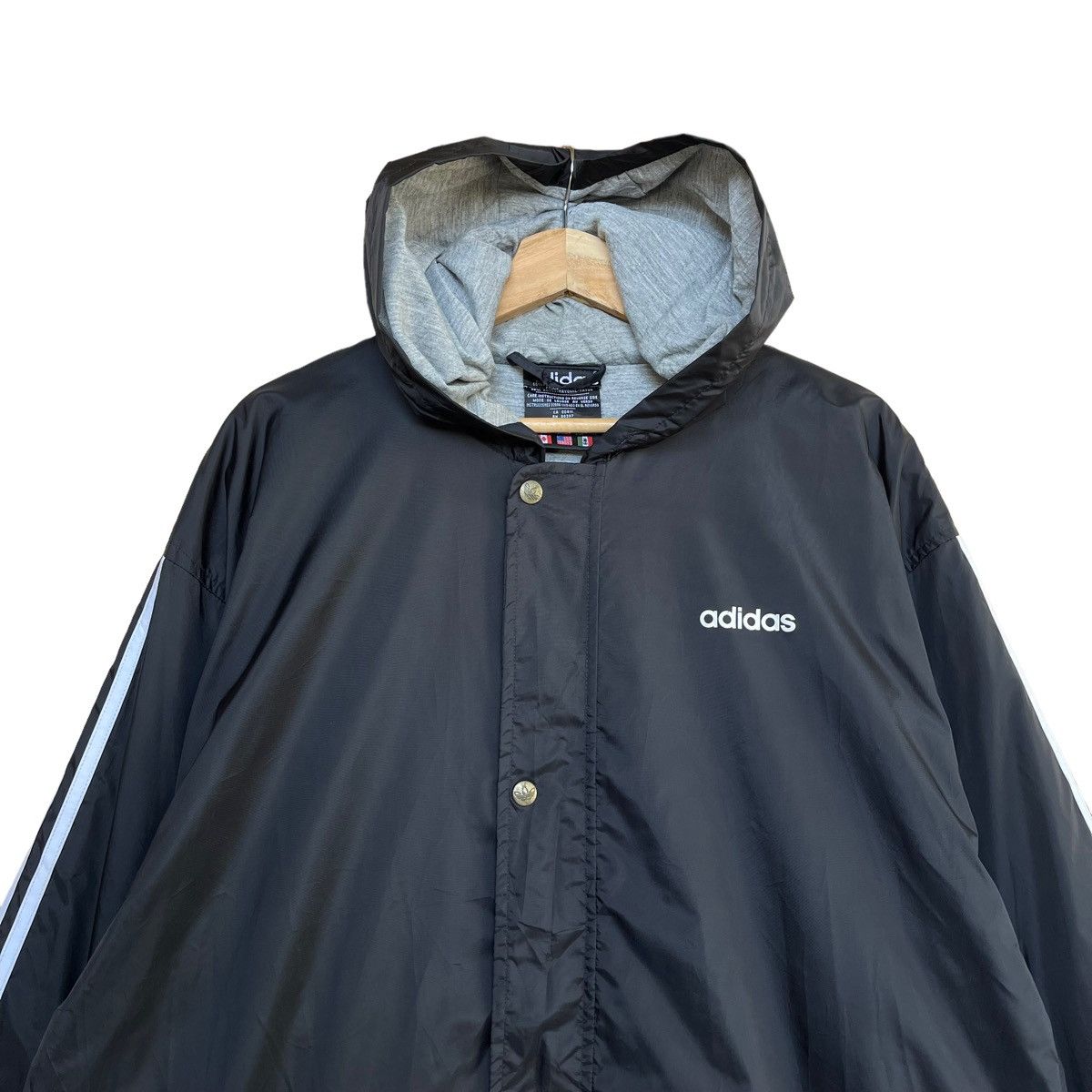 Adidas Adidas coach long coat small logo jacket Size US L / EU 52-54 / 3 - 5 Thumbnail