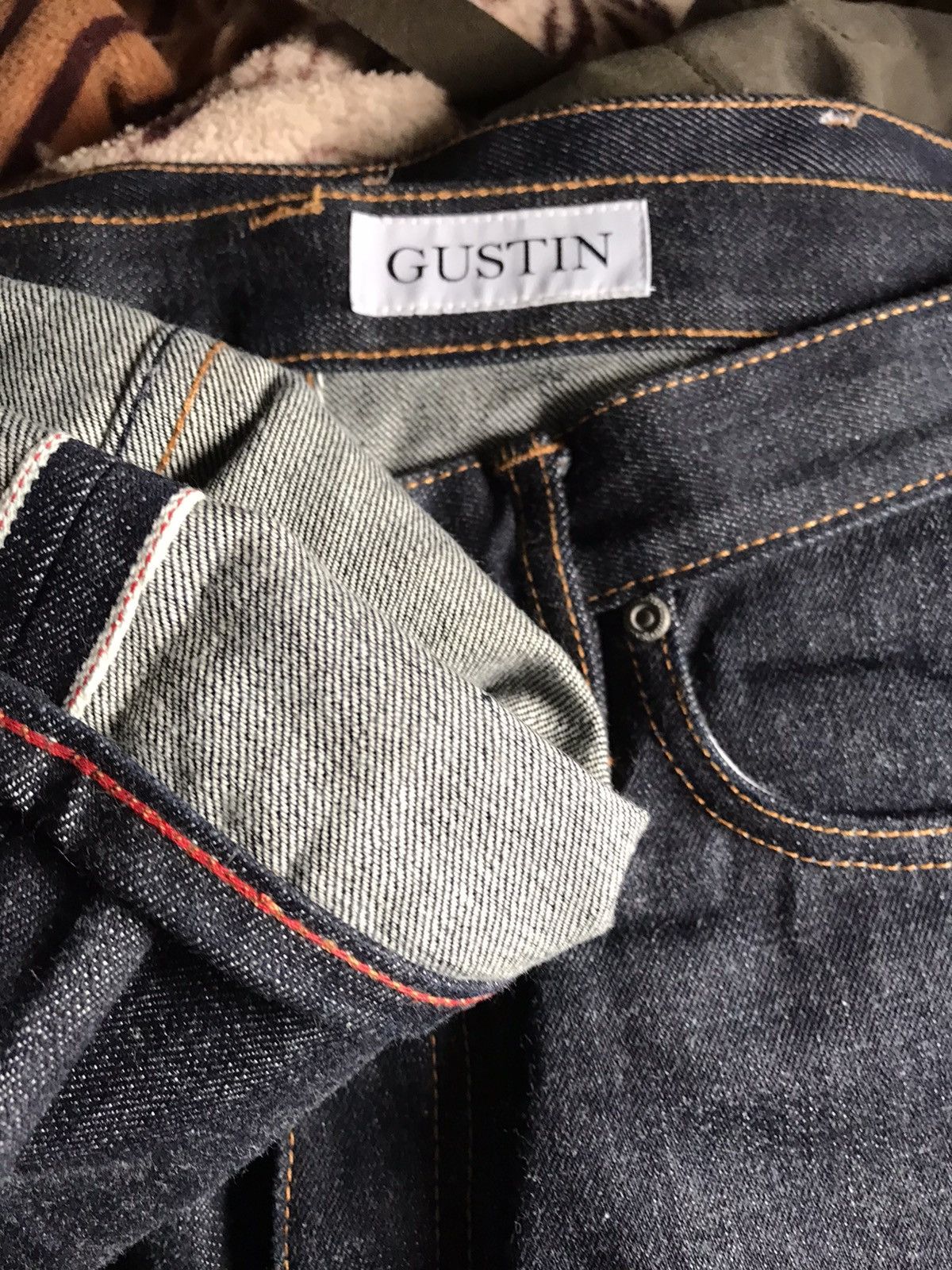 Gustin Men’s #82 American Sixteener Size on sale 31 Straight Leg Raw Denim