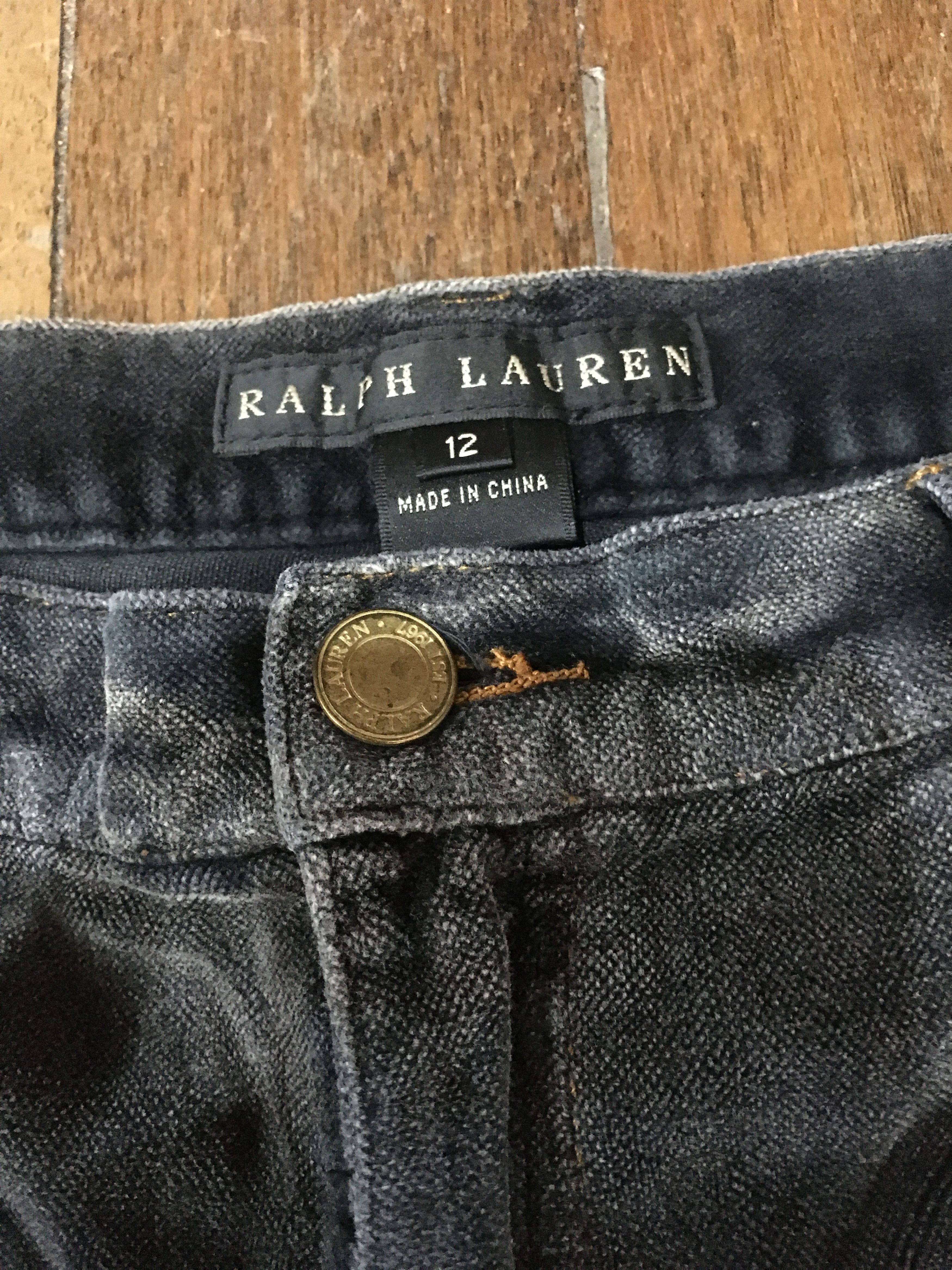 Ralph Lauren Ralph Lauren Velvet Dye Pants Size 33" - 7 Thumbnail