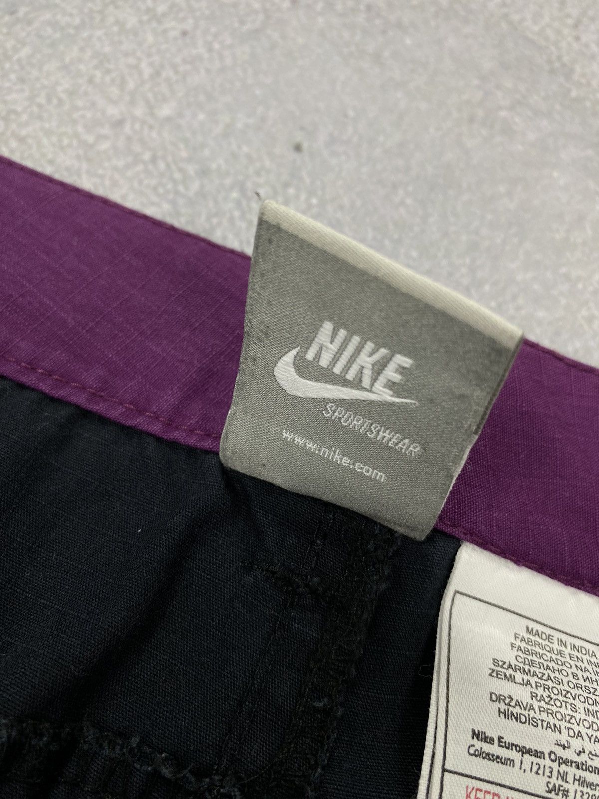 Nike × Vintage Nike cargo pants multi pocket vintage 90s rare Size US 31 - 7 Thumbnail