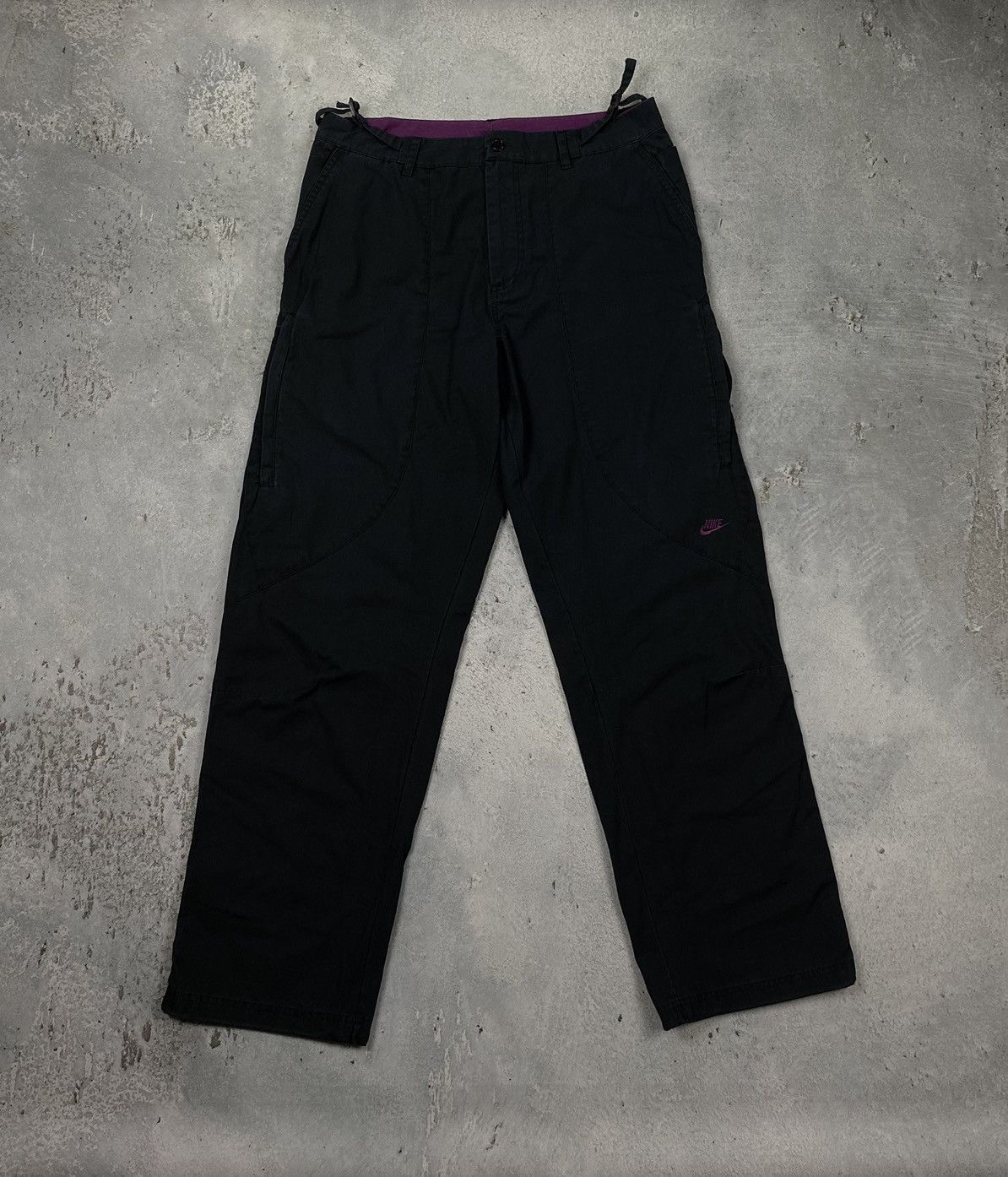 Nike × Vintage Nike cargo pants multi pocket vintage 90s rare Size US 31 - 1 Thumbnail