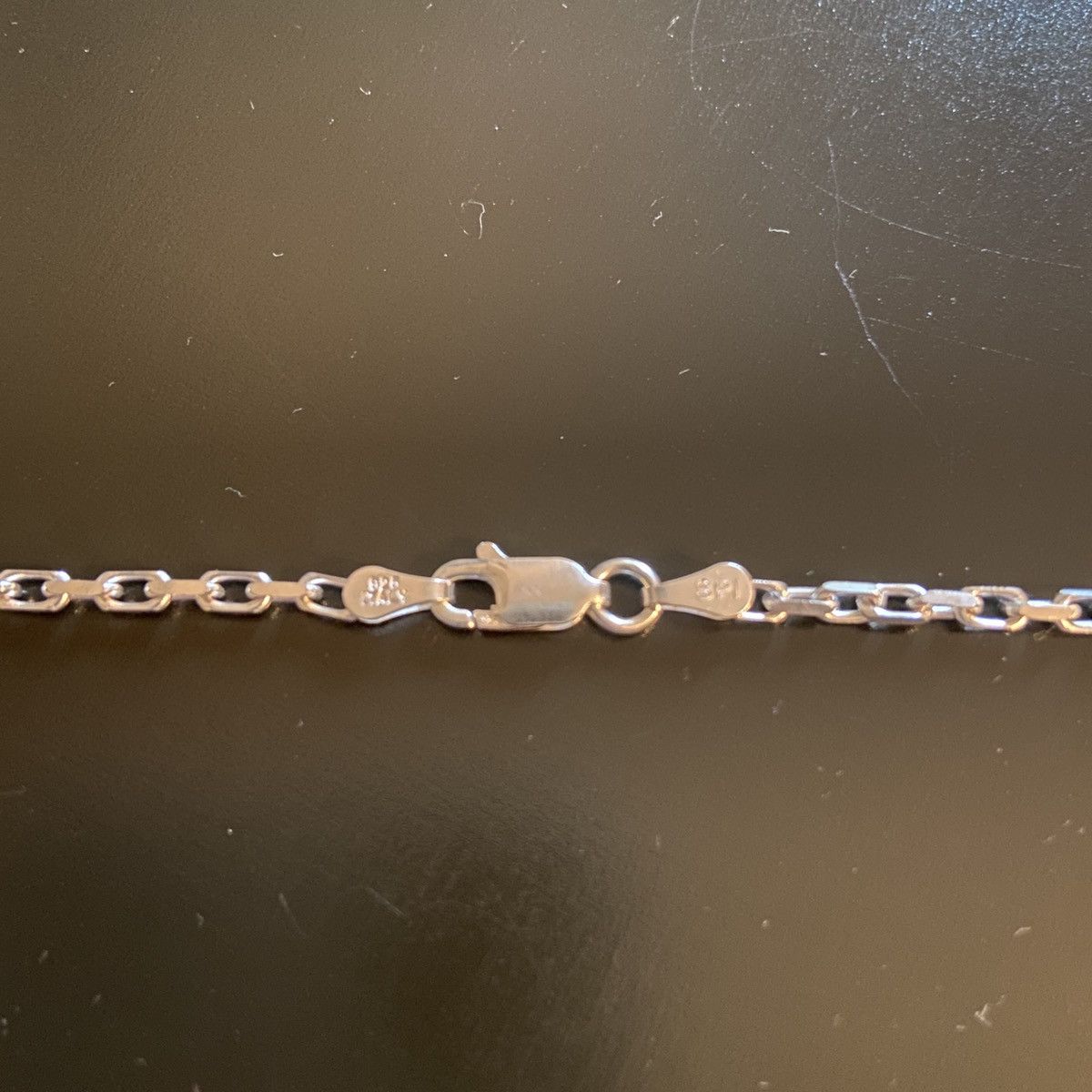 Jewelry Solid Silver Chain Silver Forzatina Chain 18in 2mm Size ONE SIZE - 2 Thumbnail