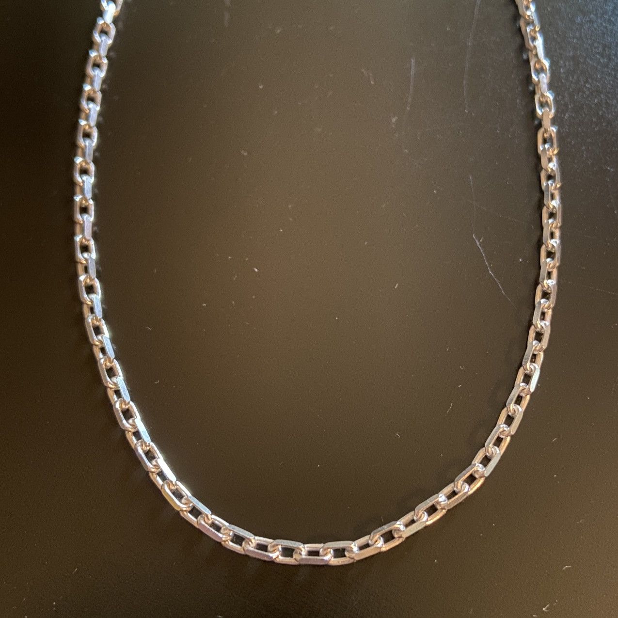 Jewelry Solid Silver Chain Silver Forzatina Chain 18in 2mm Size ONE SIZE - 3 Thumbnail