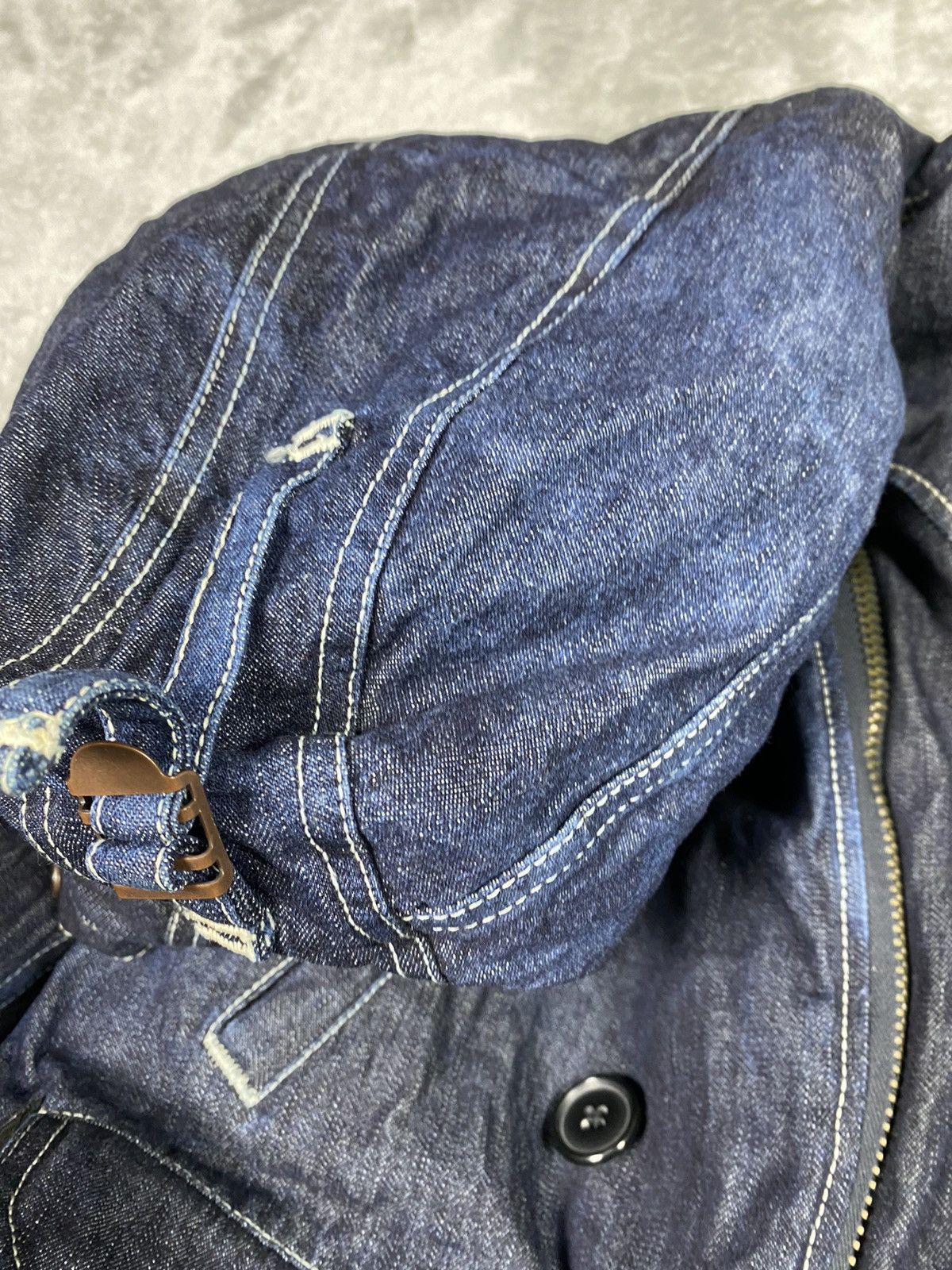 Blue Blue Japan × Denime × Eternal Eternal Denim Hoddie Jacket. J0112 Size US M / EU 48-50 / 2 - 16 Thumbnail