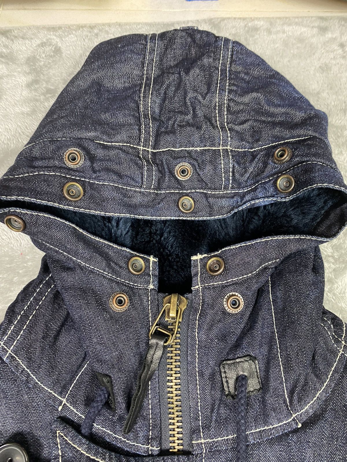Blue Blue Japan × Denime × Eternal Eternal Denim Hoddie Jacket. J0112 Size US M / EU 48-50 / 2 - 9 Thumbnail
