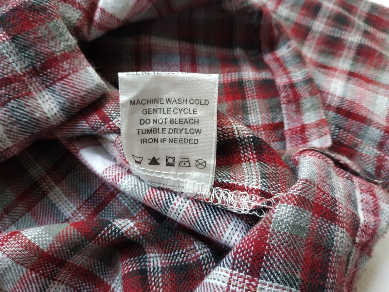 Japanese Brand Gather Works Loop Collar Shadow Plaid Shirt Size US S / EU 44-46 / 1 - 2 Thumbnail