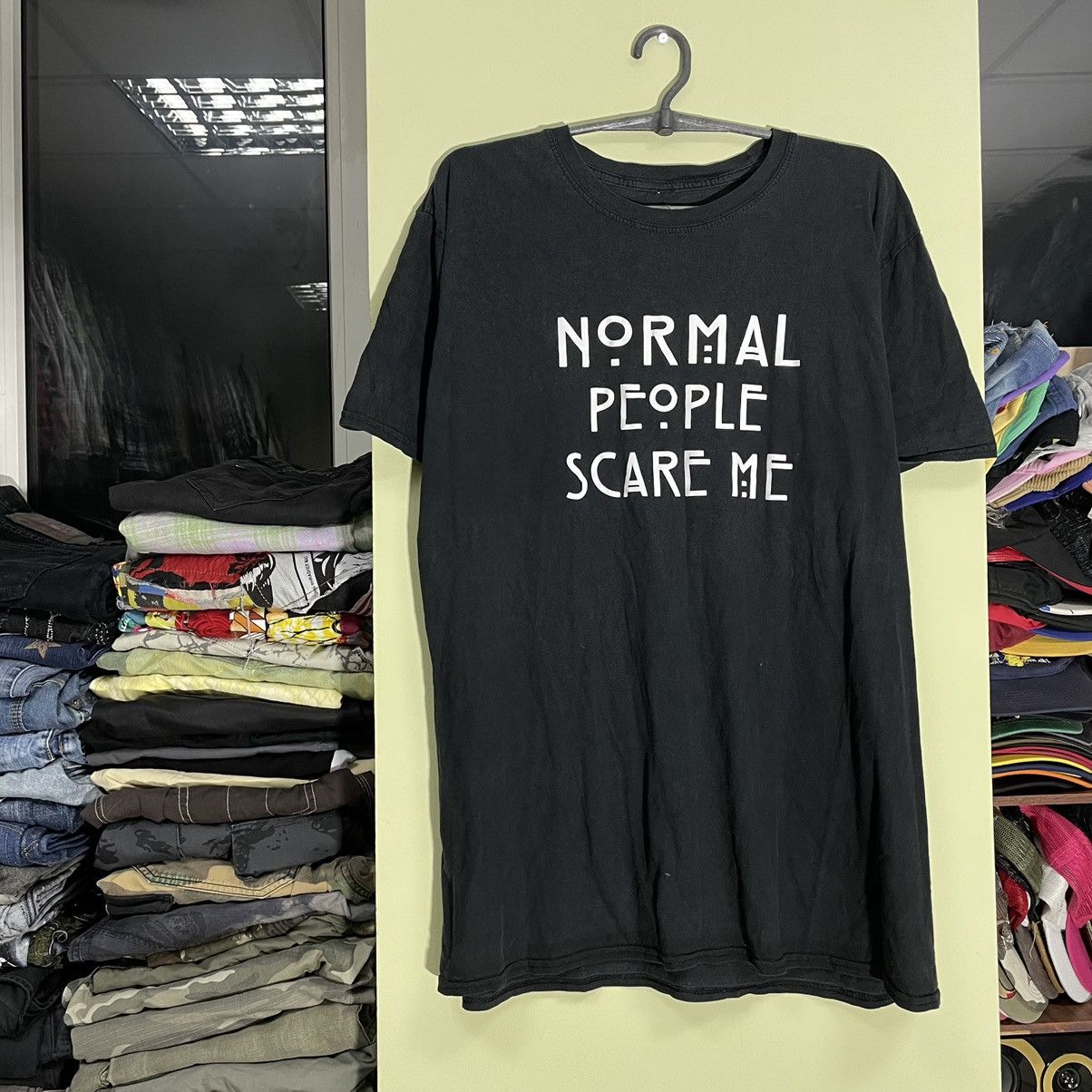 Vintage Vintage Y2K Sun Faded Graphic Tee Normcore Indie Black L Size US L / EU 52-54 / 3 - 4 Thumbnail