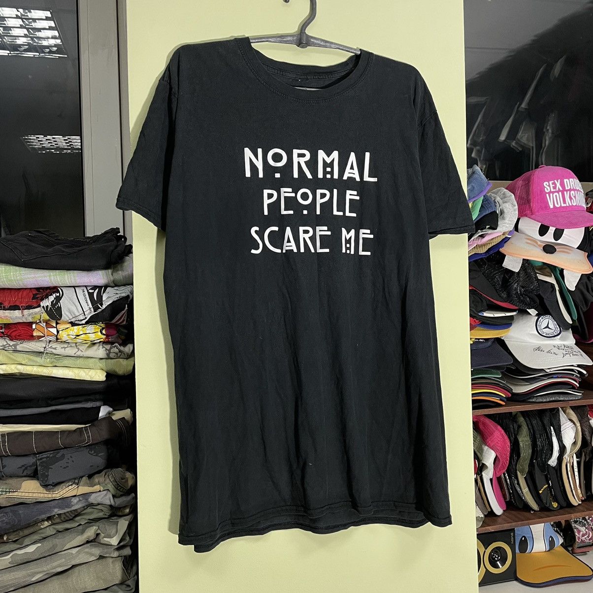 Vintage Vintage Y2K Sun Faded Graphic Tee Normcore Indie Black L Size US L / EU 52-54 / 3 - 3 Thumbnail