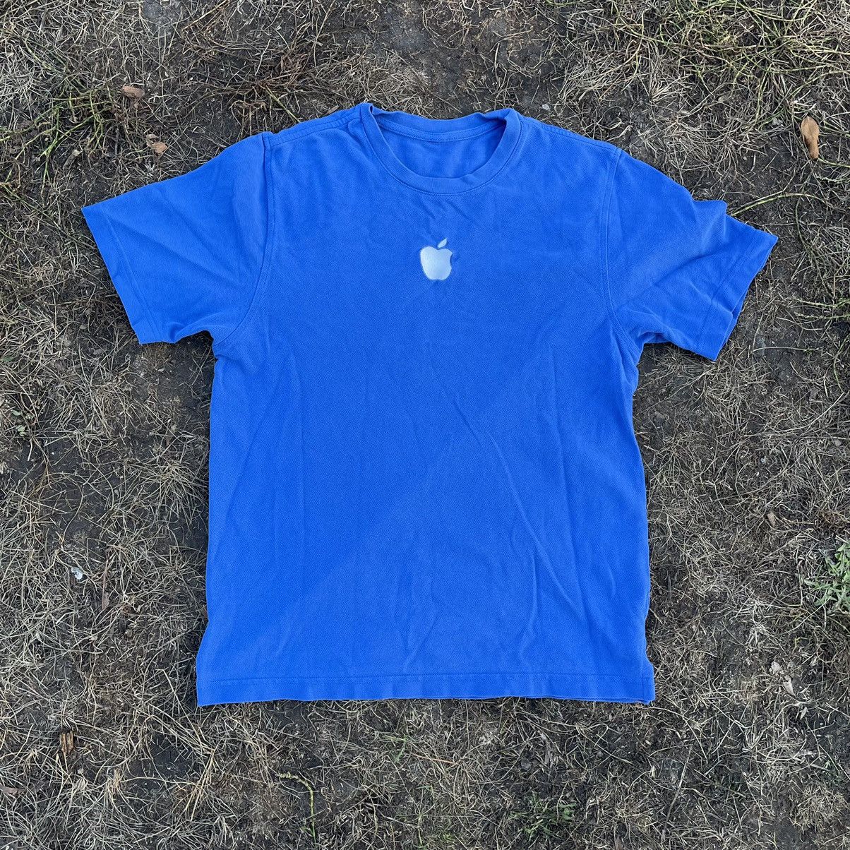 Vintage Vintage Y2K Apple Logo Sun Faded Graphic Tee Streetwear M Size US M / EU 48-50 / 2 - 1 Thumbnail