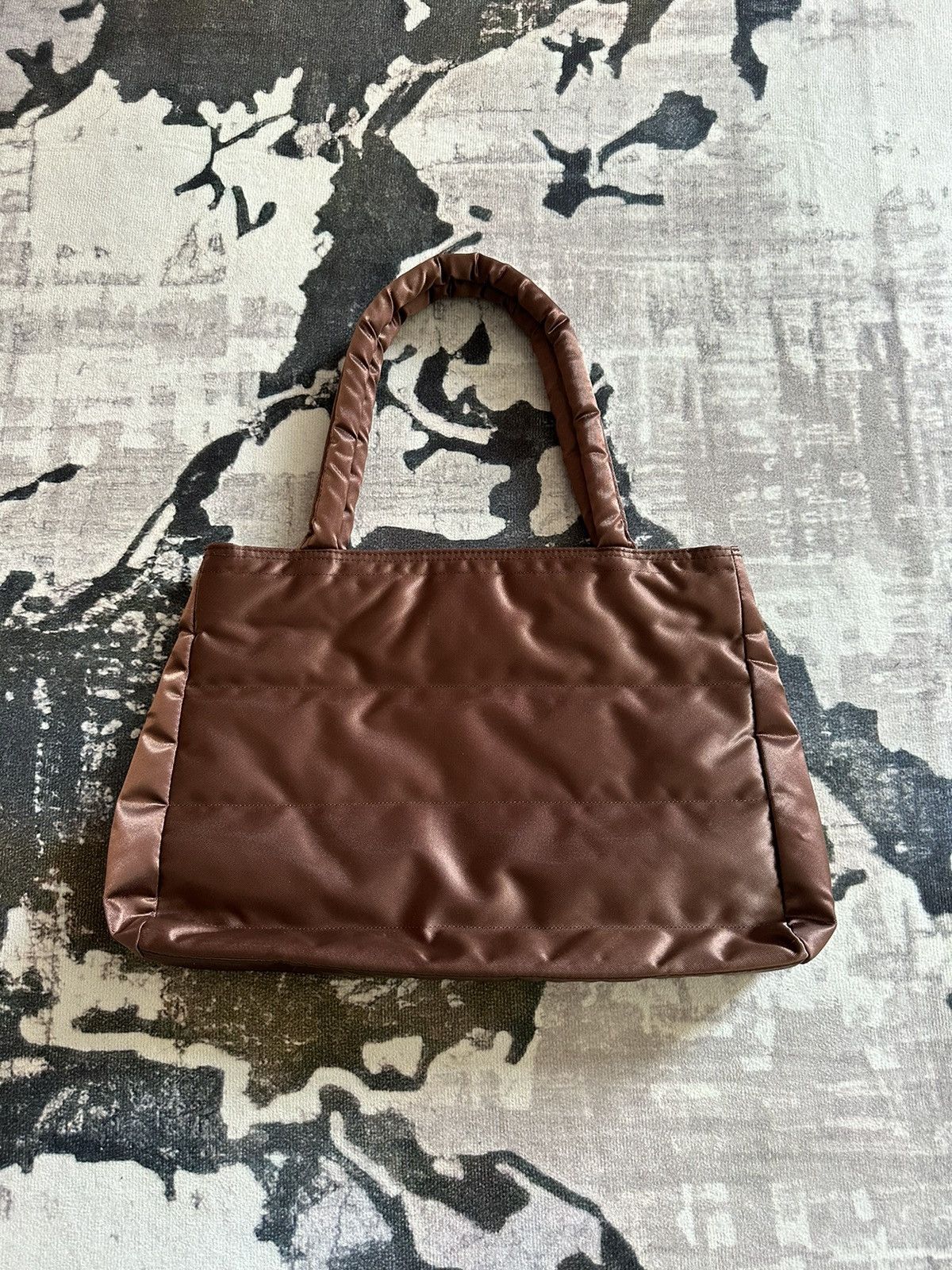 Karl Lagerfeld Vintage 1990's Karl Lagerfeld Paris nylon puffer carry bag Size ONE SIZE - 3 Thumbnail