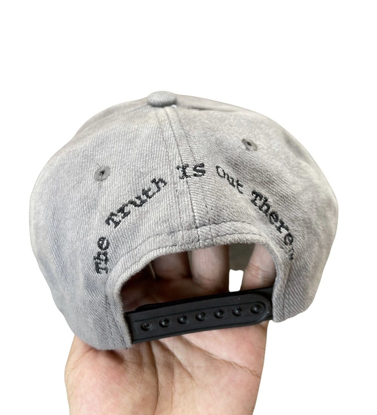 Vintage 90s Vintage The X Files Movie Promo Cap Hat Size ONE SIZE - 4 Thumbnail