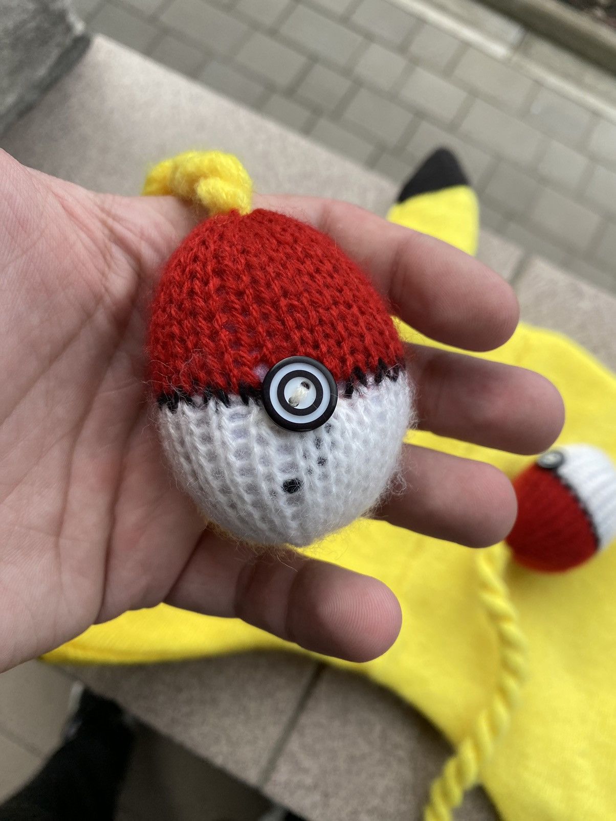 Pokemon × Vintage Pikachu Face y2k Beanie Size ONE SIZE - 4 Thumbnail