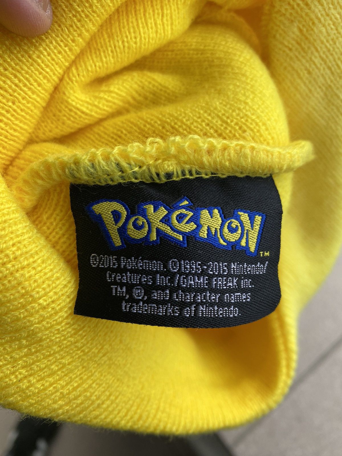 Pokemon × Vintage Pikachu Face y2k Beanie Size ONE SIZE - 5 Thumbnail