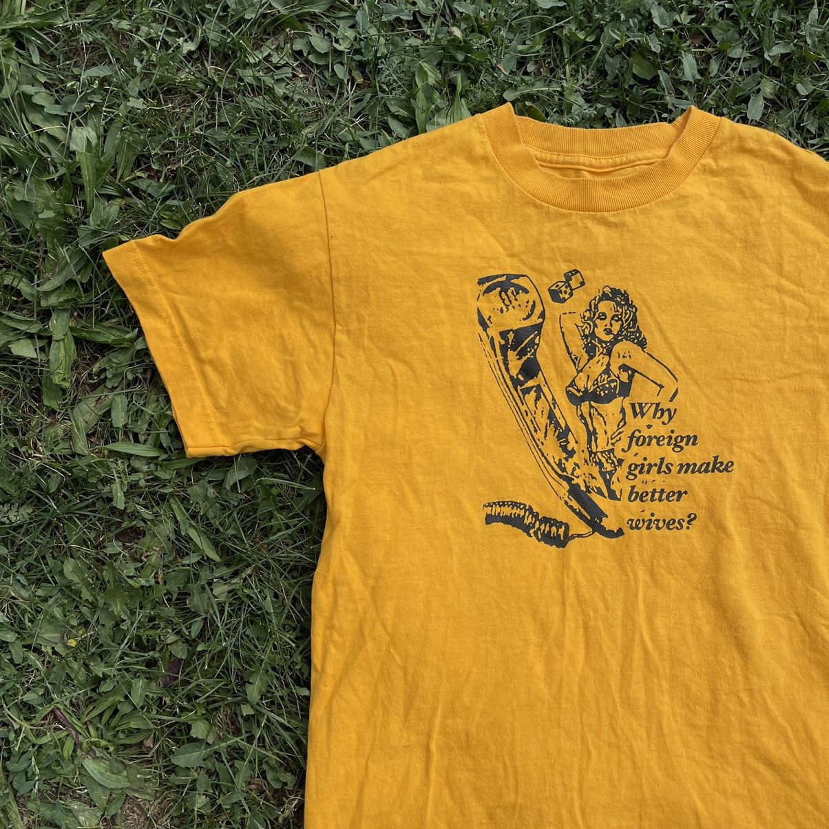 Vintage Vintage Y2K Sun Faded Graphic Tee Streetwear Humor Print L Size US L / EU 52-54 / 3 - 3 Thumbnail