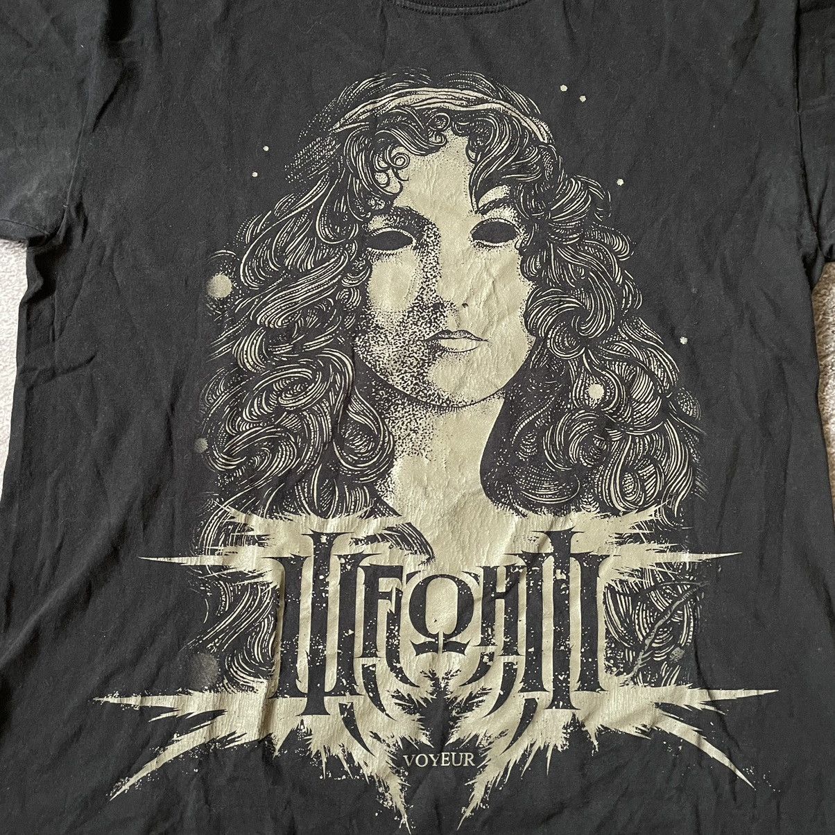 Vintage Vintage 2000s Graphic Tee Dark Angel Horror Punk Grunge M Size US M / EU 48-50 / 2 - 5 Thumbnail
