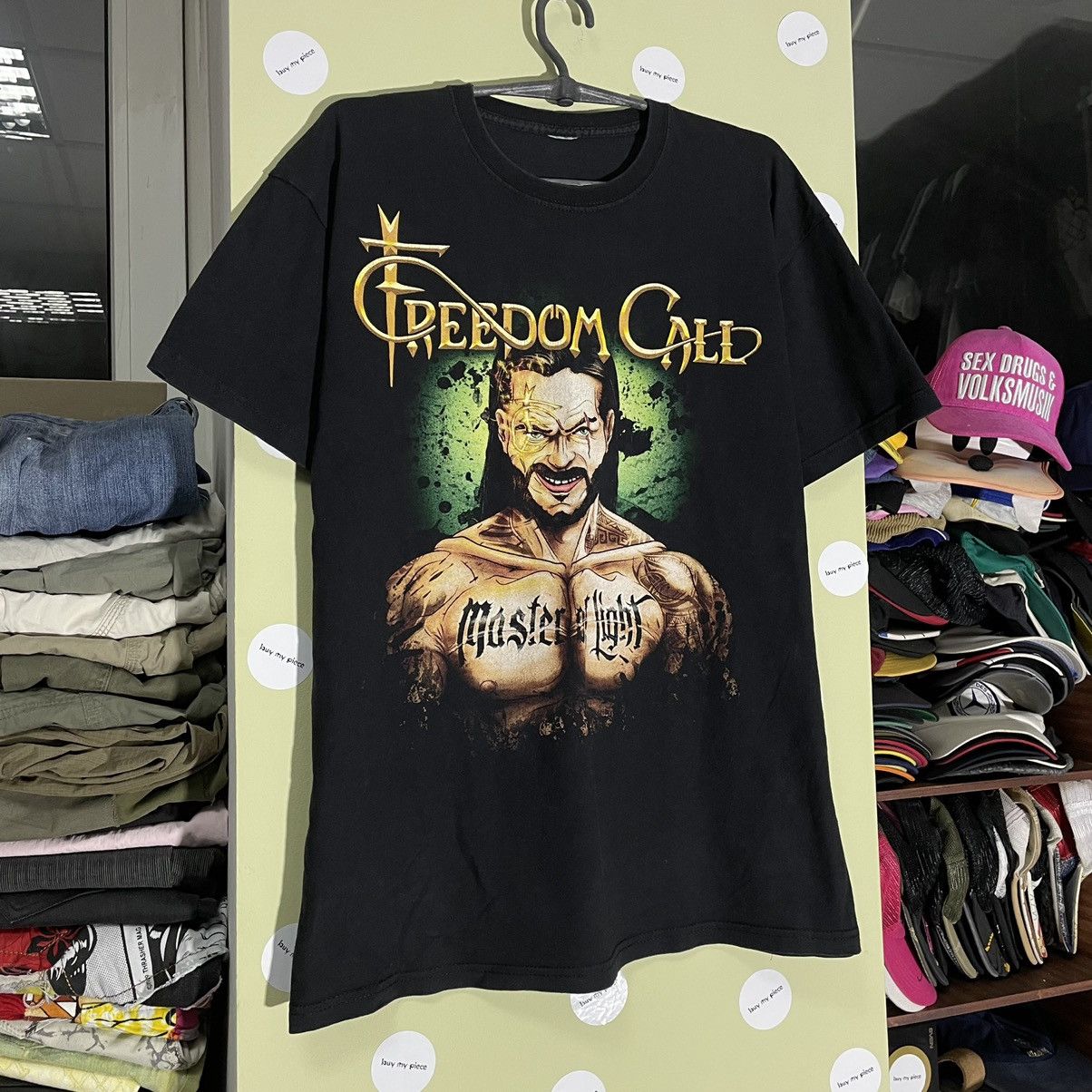 Vintage Vintage 90s Tee 90s 666 Skulls Sexy Vamp Dead L Size US L / EU 52-54 / 3 - 2 Thumbnail