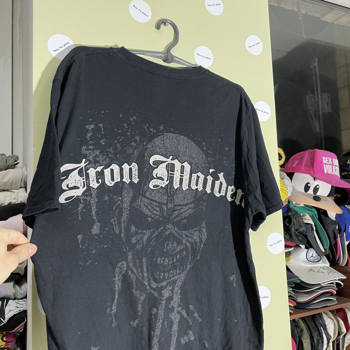 Vintage Vintage 90s Iron Maiden Graphic Tee Band Grunge Dark Boxy L Size US L / EU 52-54 / 3 - 6 Thumbnail