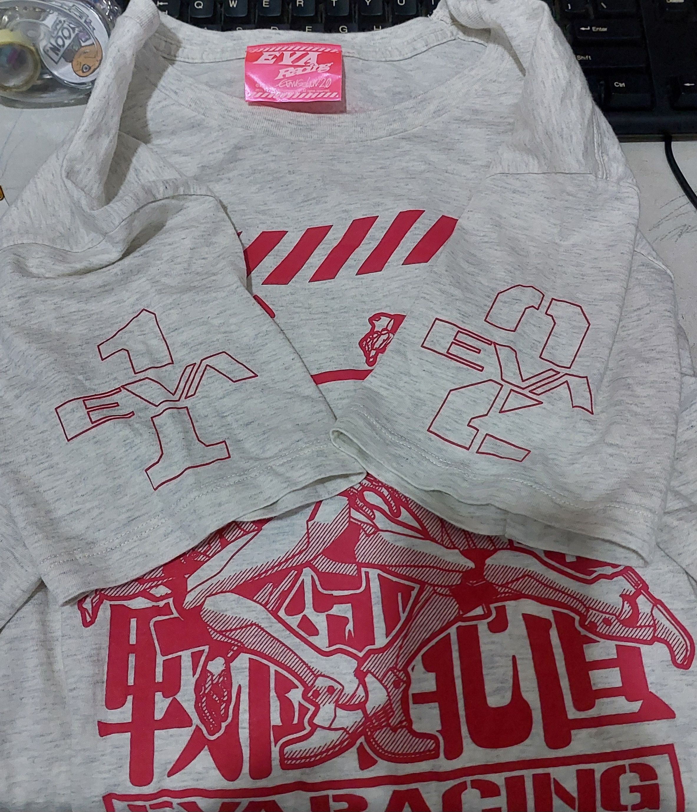 Anime EVANGELION ANIME EVA RACING 2011 T-SHIRT Size US M / EU 48-50 / 2 - 3 Thumbnail