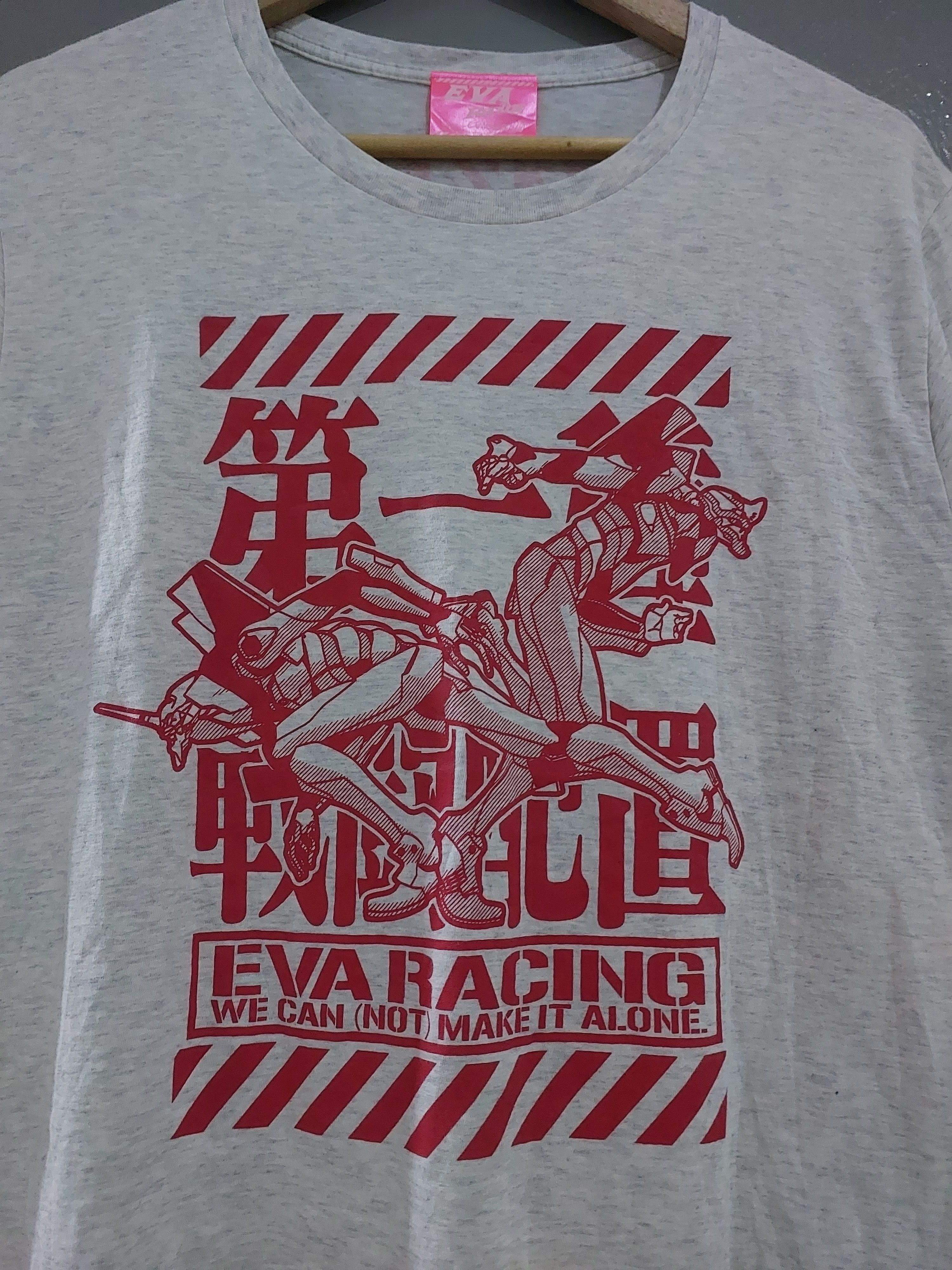 Anime EVANGELION ANIME EVA RACING 2011 T-SHIRT Size US M / EU 48-50 / 2 - 7 Thumbnail