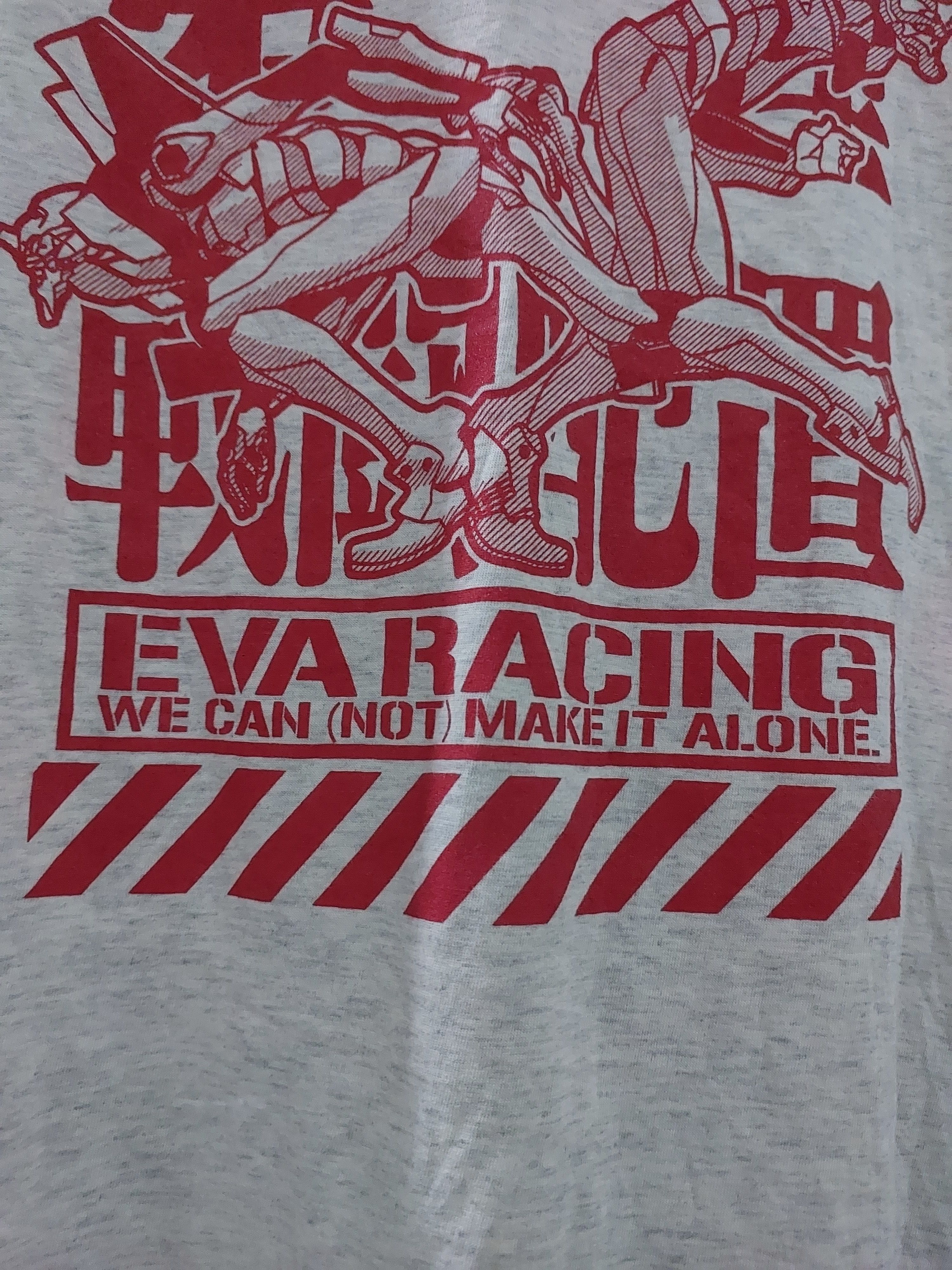 Anime EVANGELION ANIME EVA RACING 2011 T-SHIRT Size US M / EU 48-50 / 2 - 9 Thumbnail